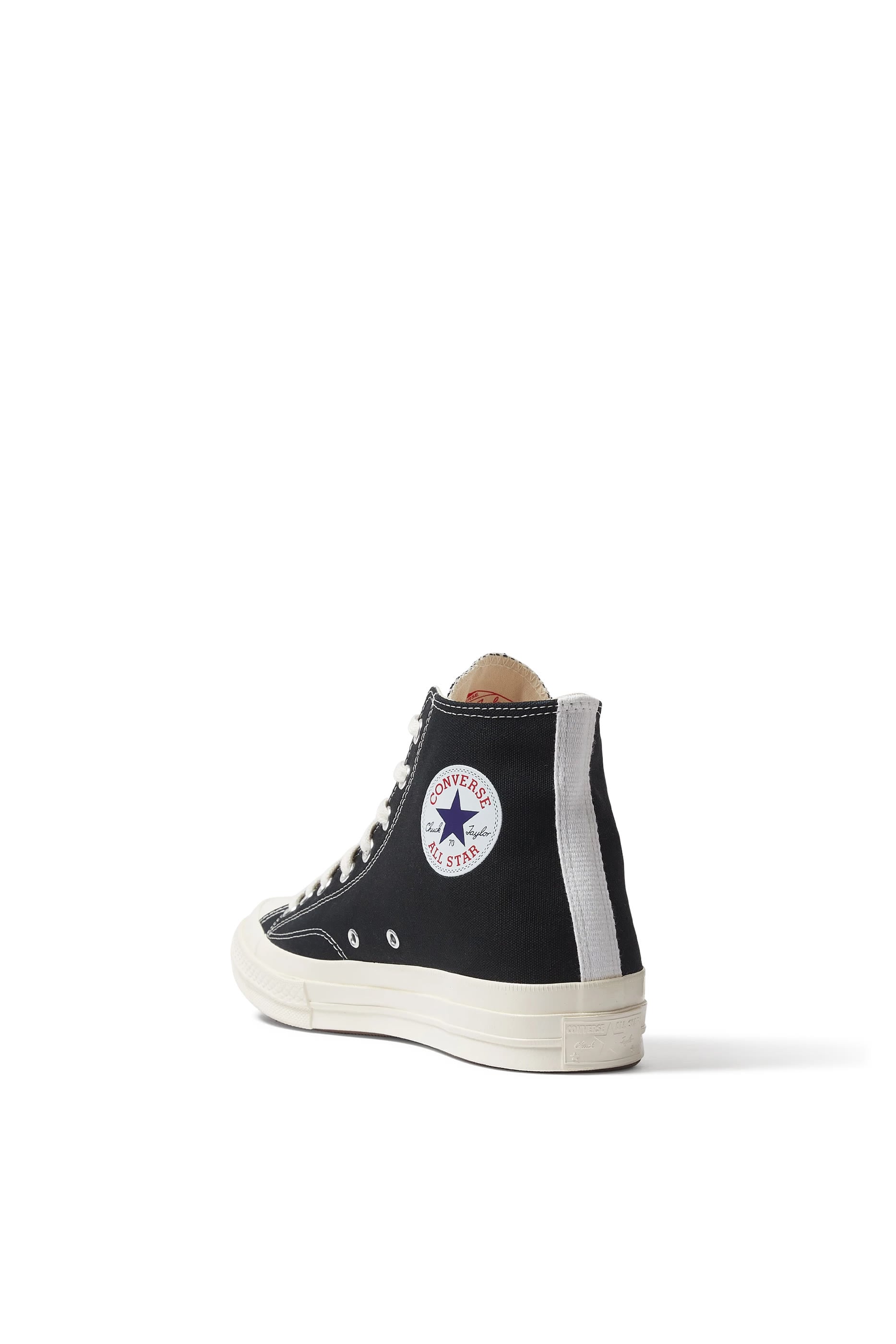 Converse Small Red Heart High Top Sneakers