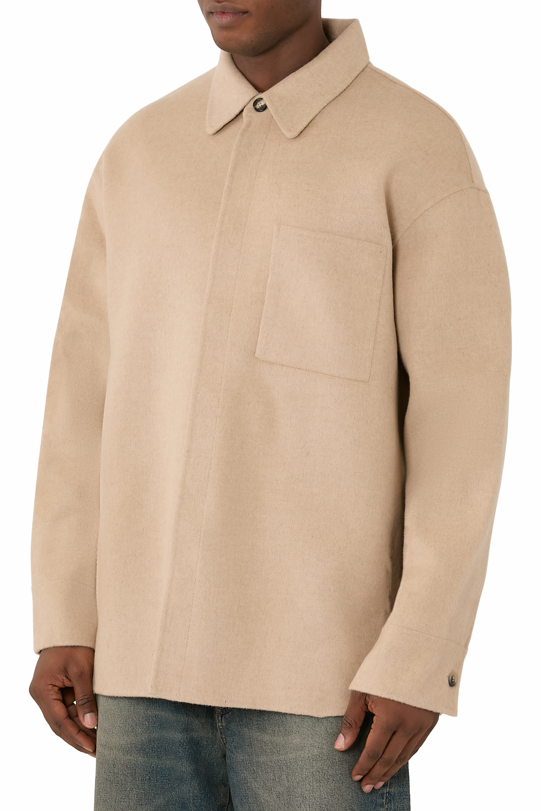 Oversized Shirt Jacket