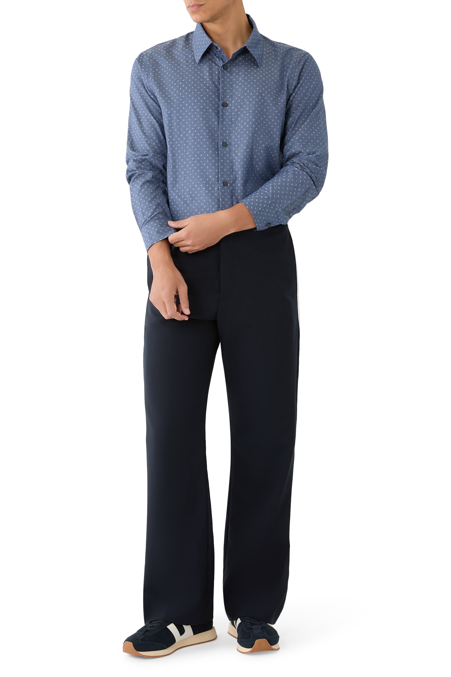 Yarn Dyed Jacquard Shirt