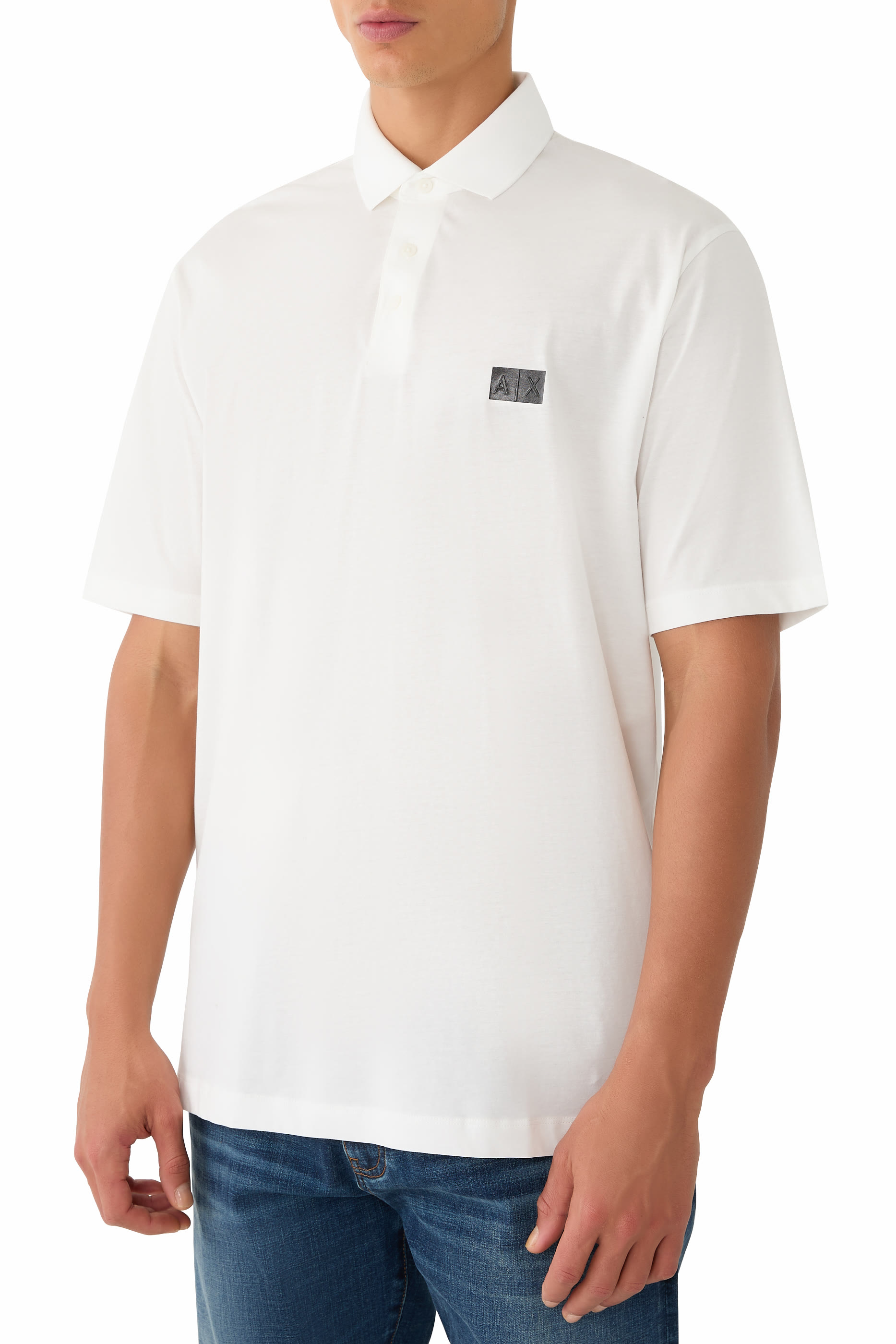 Regular Fit Mercerised Cotton Polo