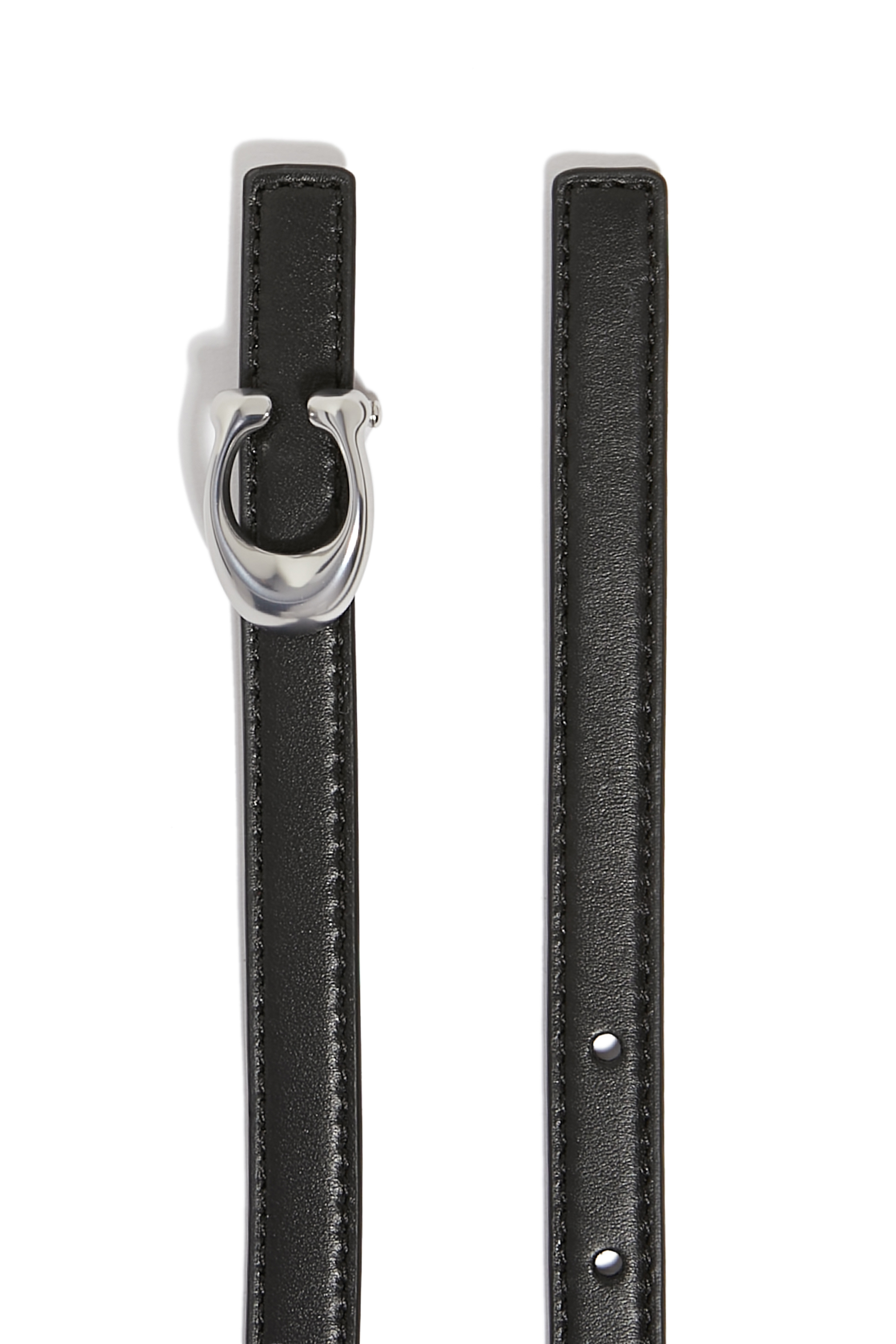 Sculpted C Buckle Cut To Size Reversible Belt