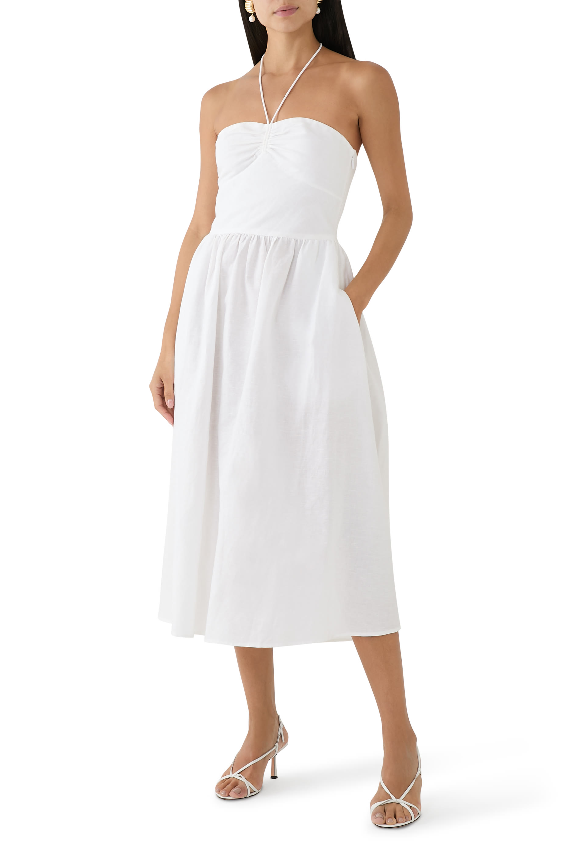 Sleeveless Tessuto Dress