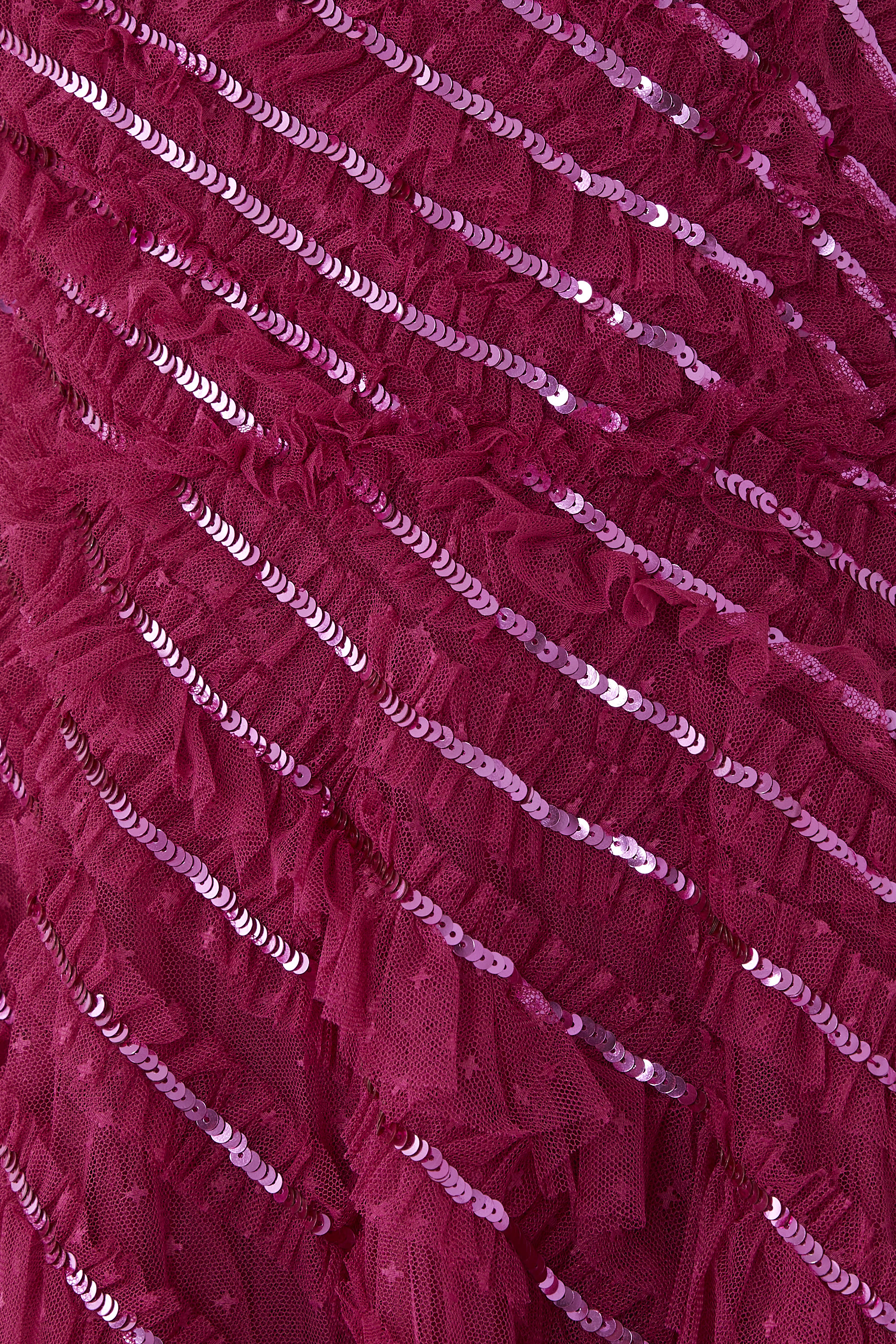 Spiral Sequin One-Shoulder Micro Mini Dress