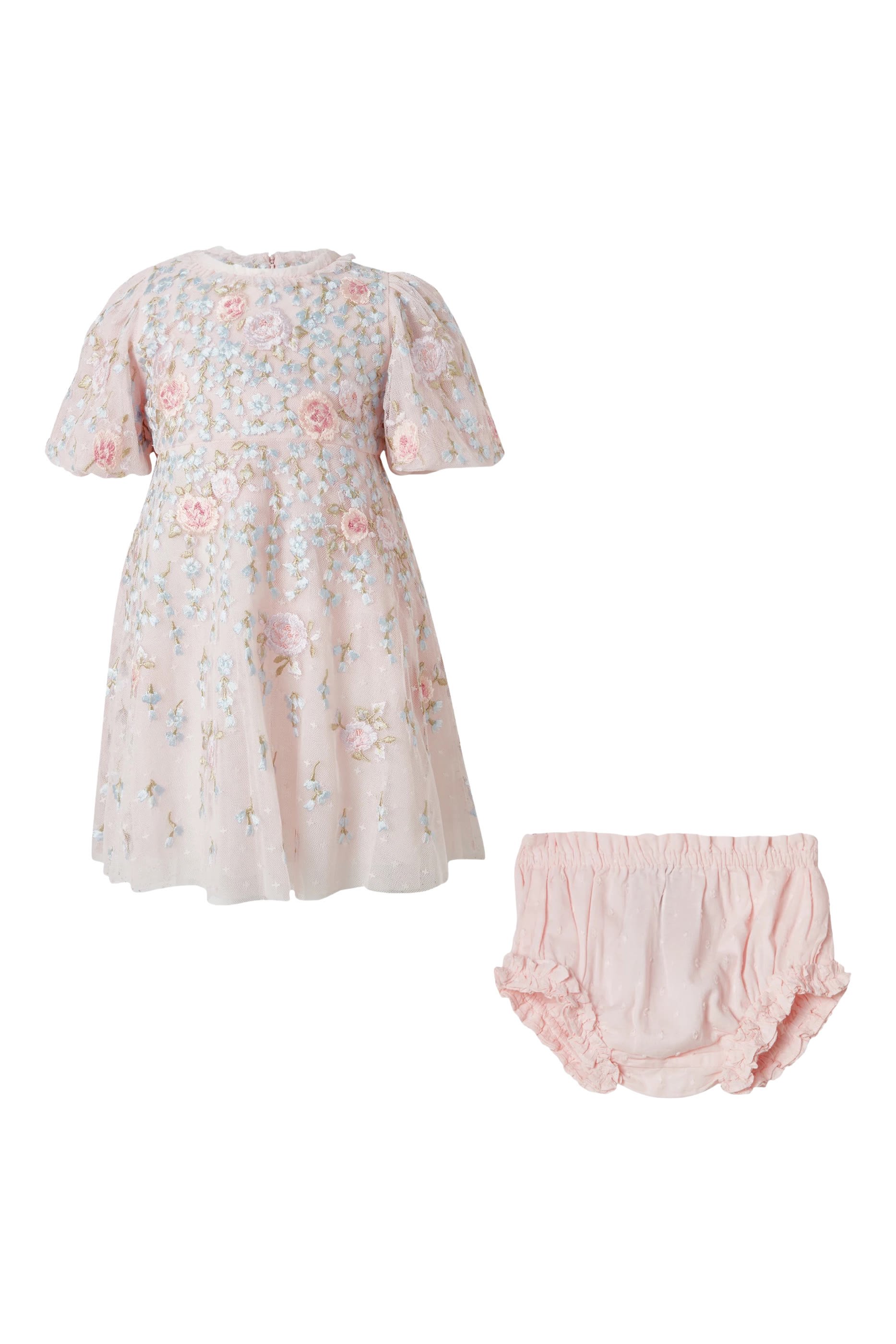  Kids Cressida Embroidery Dress 