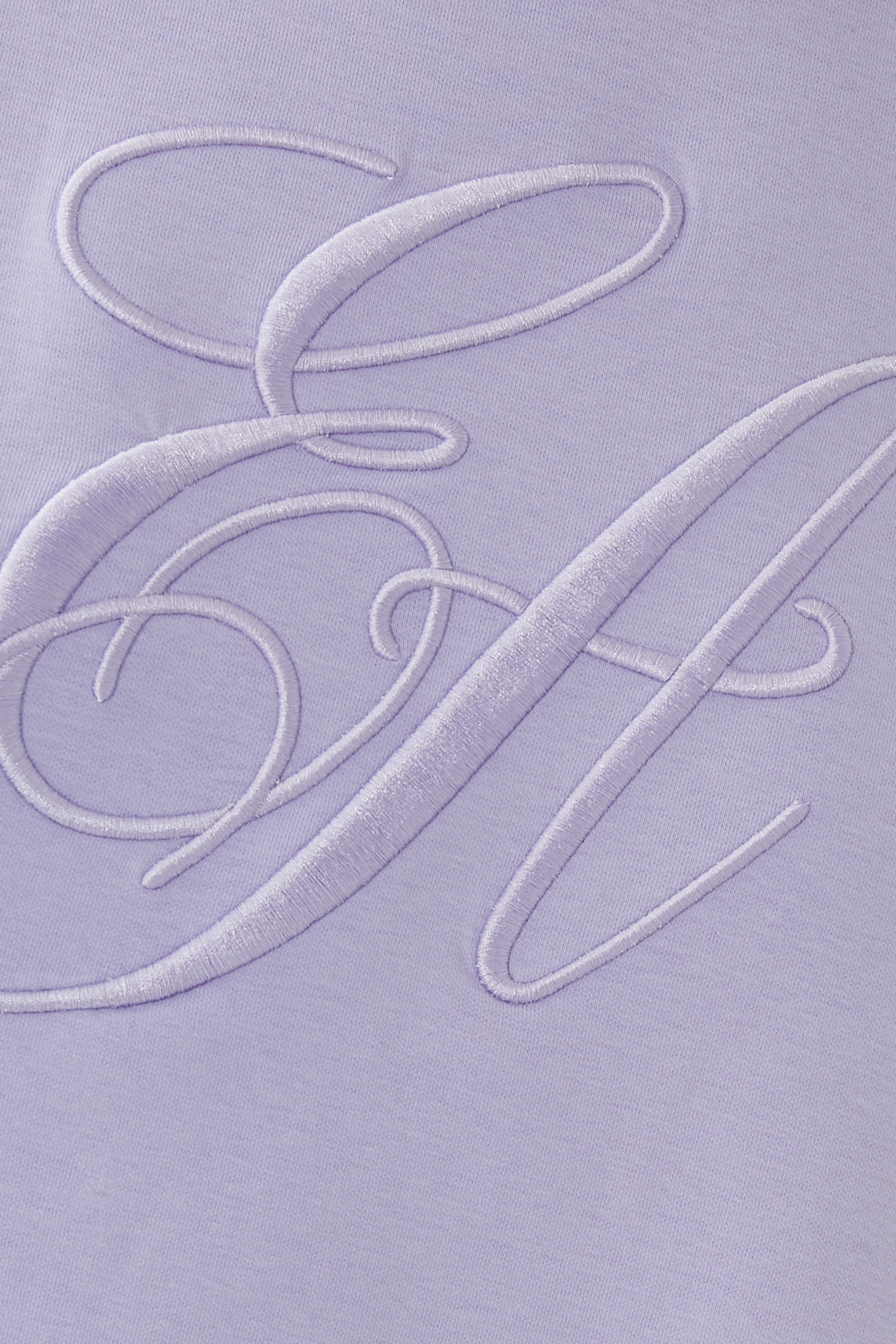 EA Logo Embroidered Jersey Sweatshirt