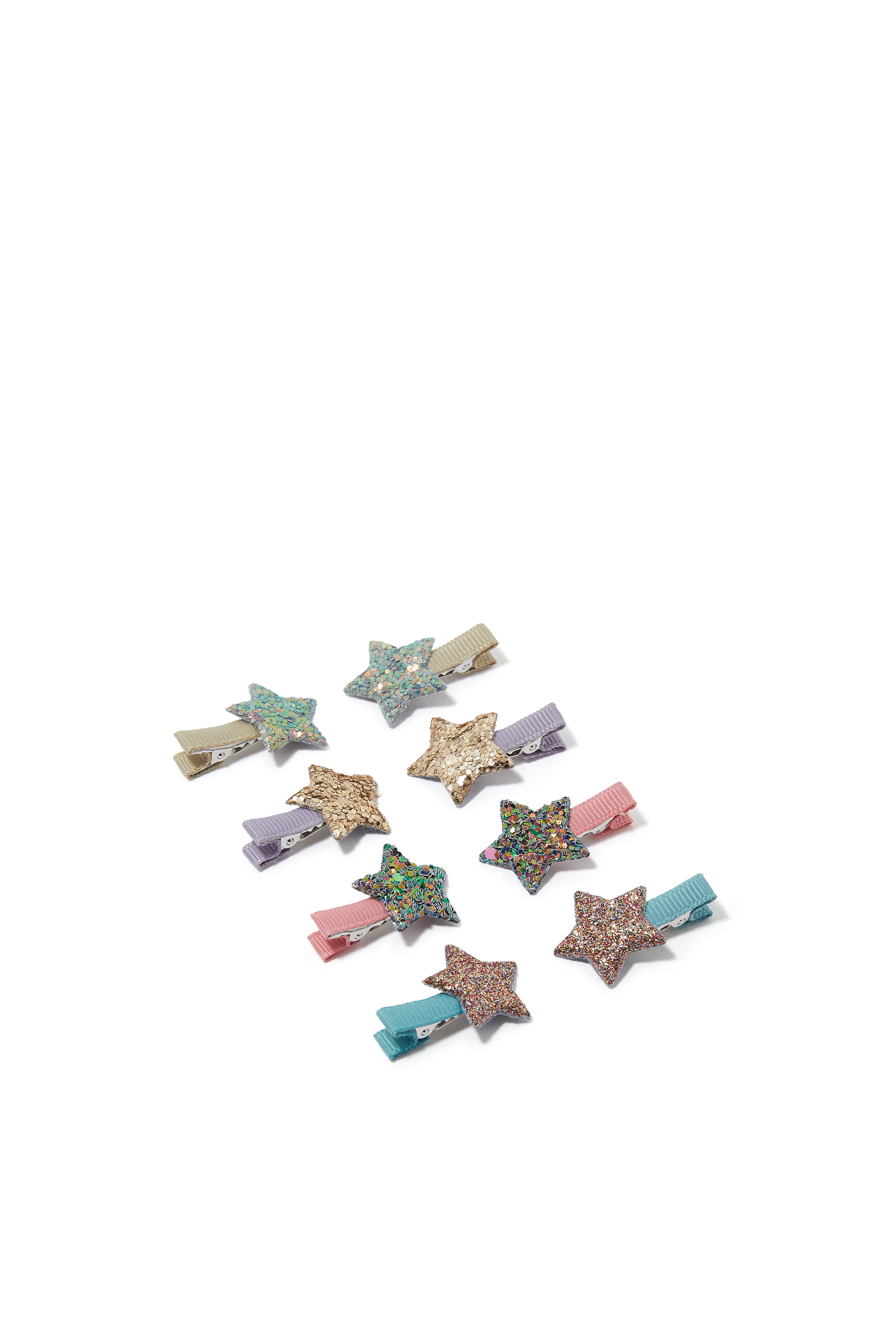Kids Stellar Mini Clips, Set of 8