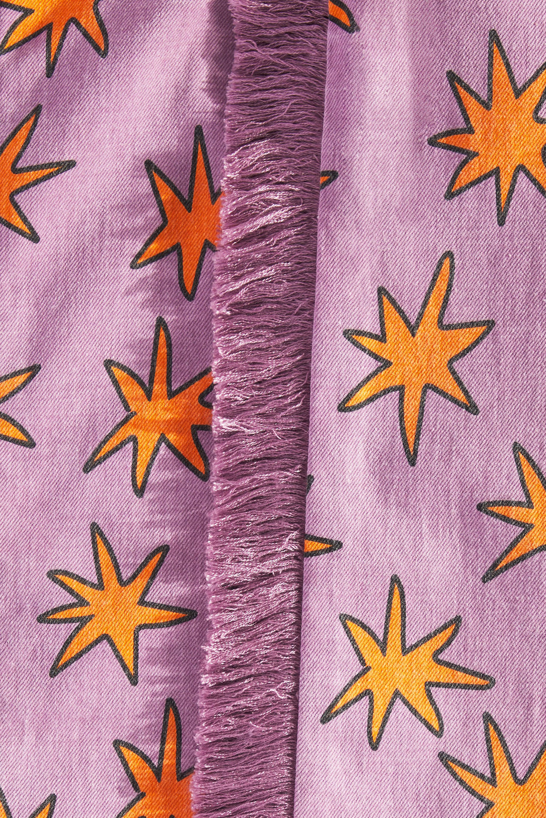 Kids Bright Stars Fringe Denim Jeans