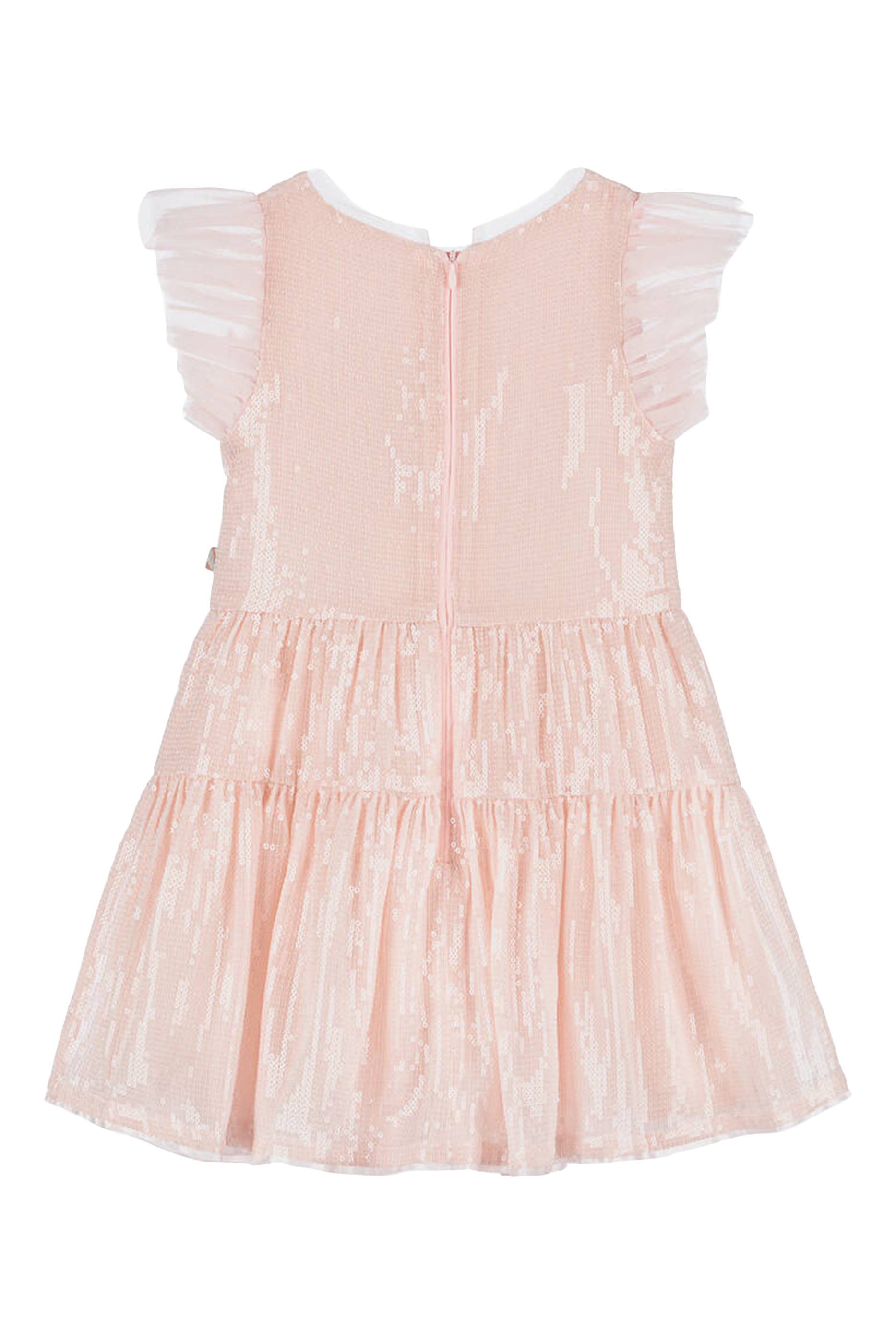 Kids Chiffon Sequin Dress 