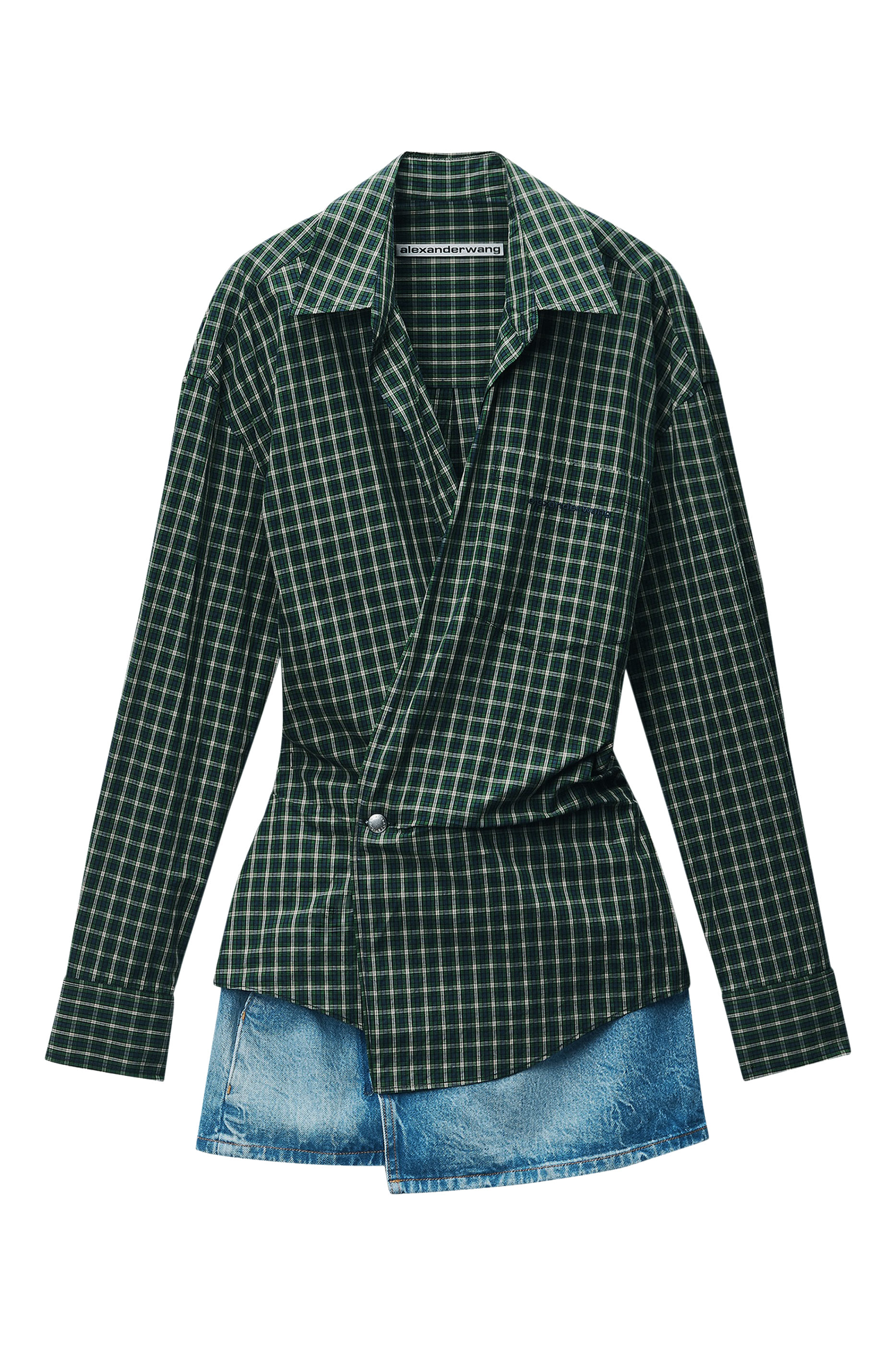 Pre-Styled Wrap Mini Dress