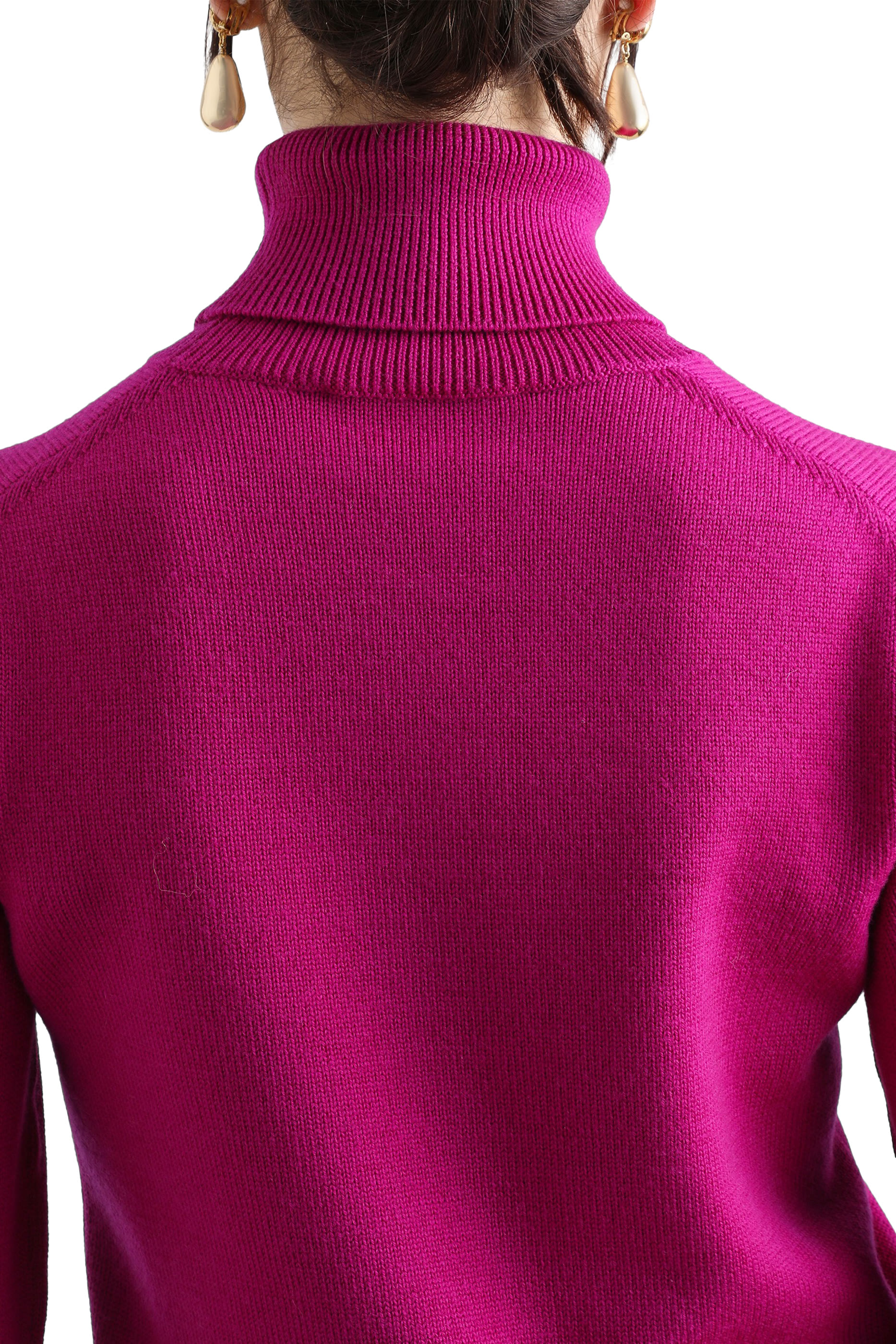 Wool Turtle-Neck Sweater