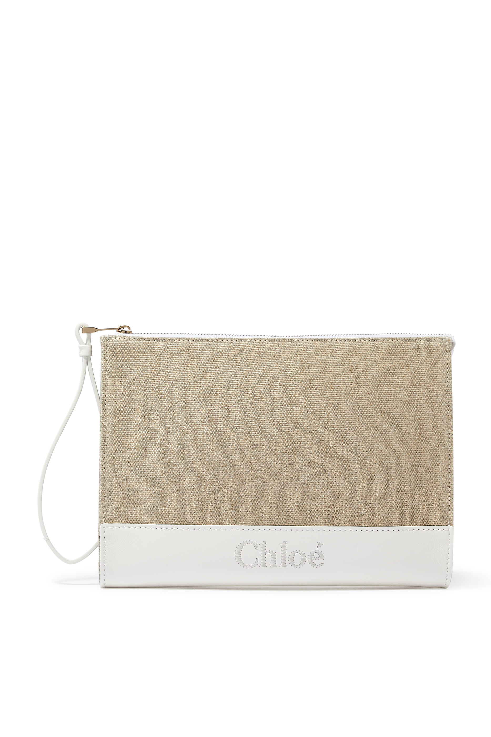 Sense Linen-Canvas Clutch