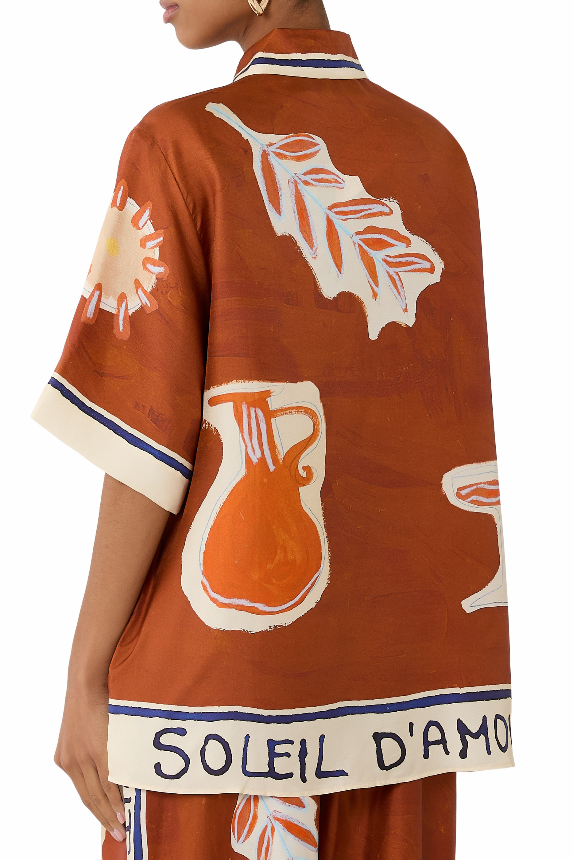 Soleil D'Amour Silk Shirt