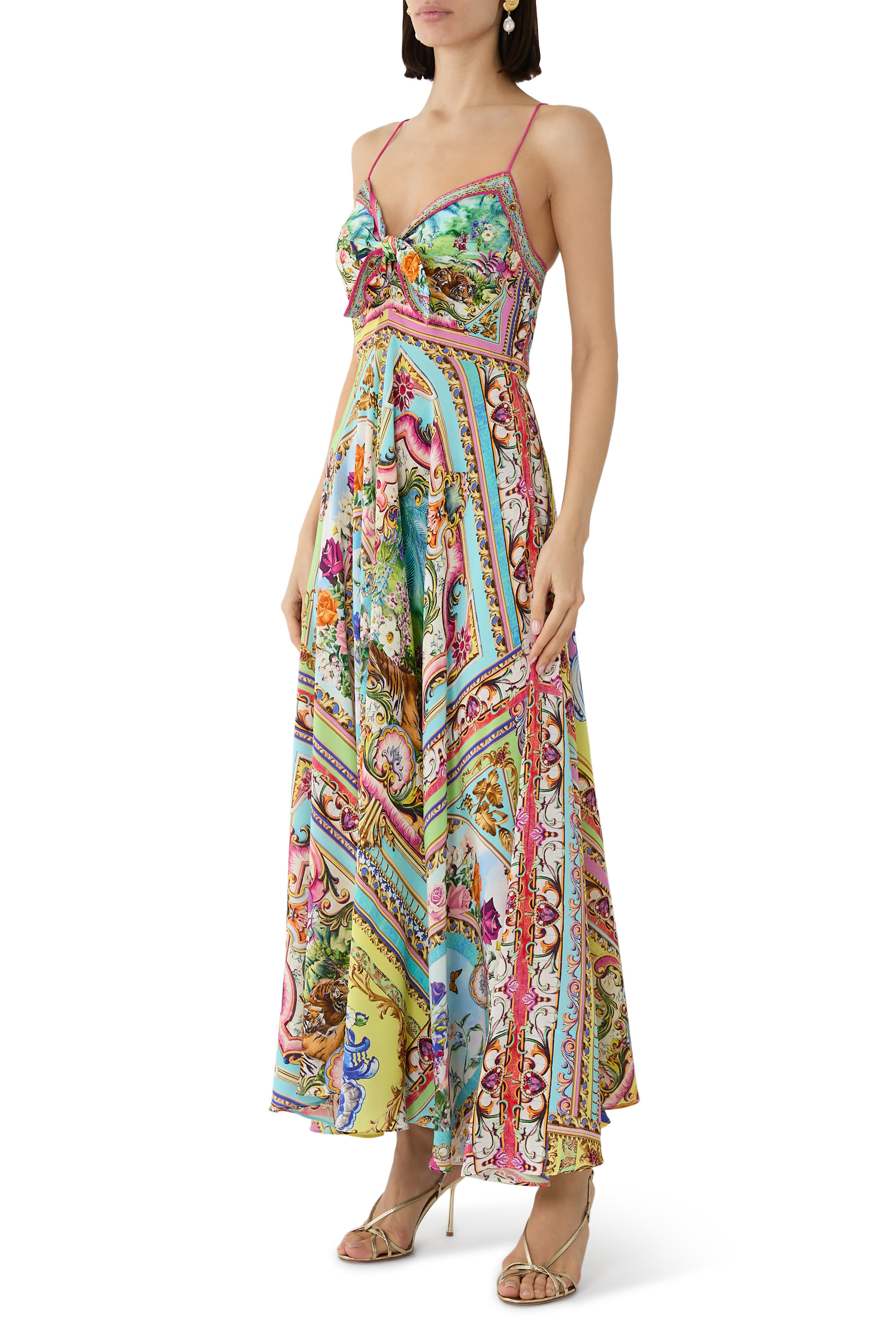 Spirit of Santa Maria Long Dress