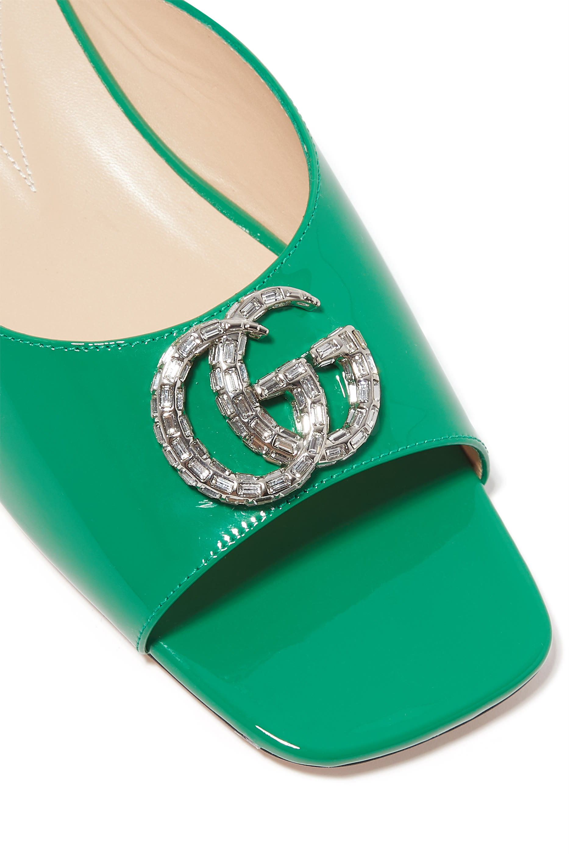 Harlow Patent Crystal Slides