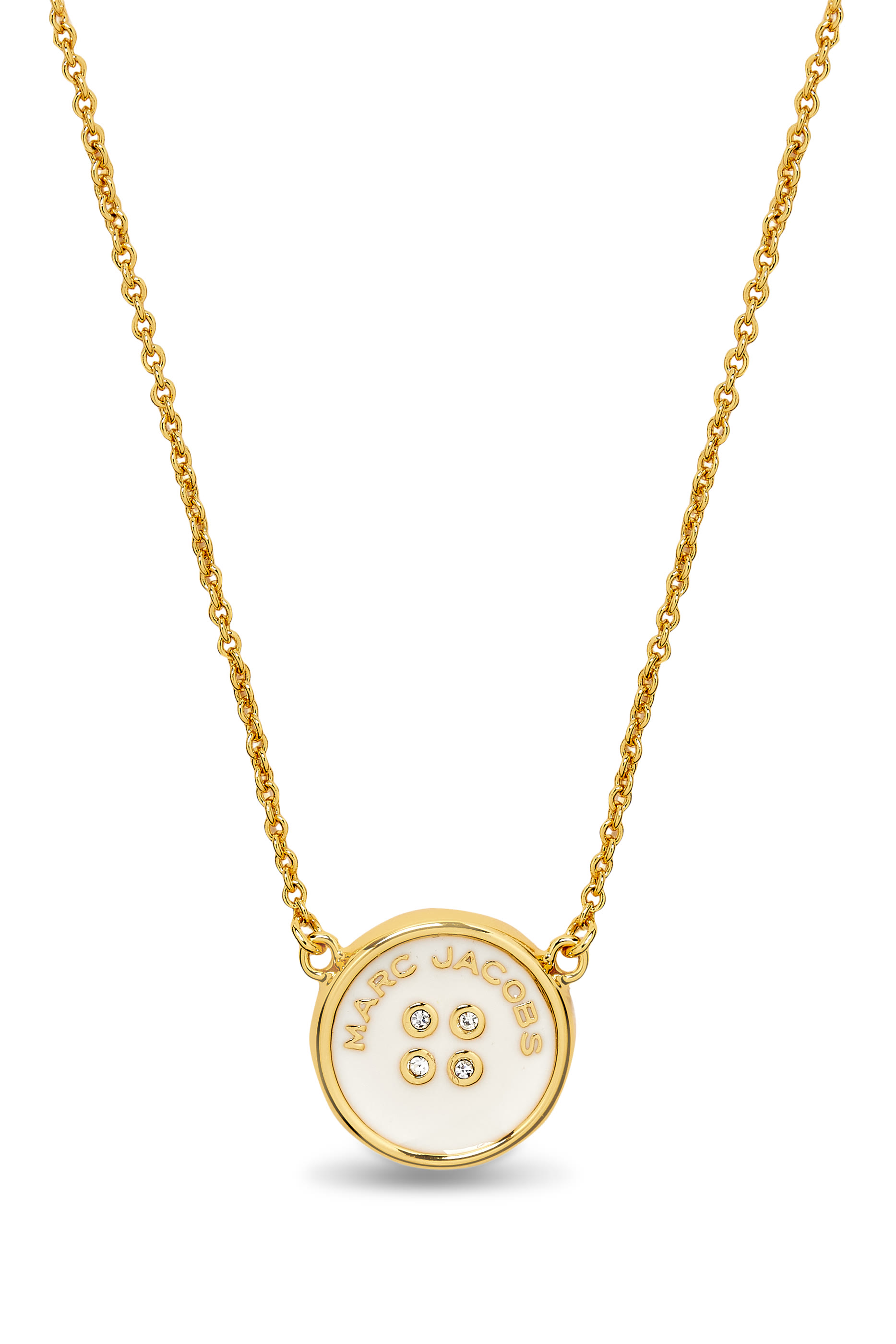 The Button Pendant Necklace