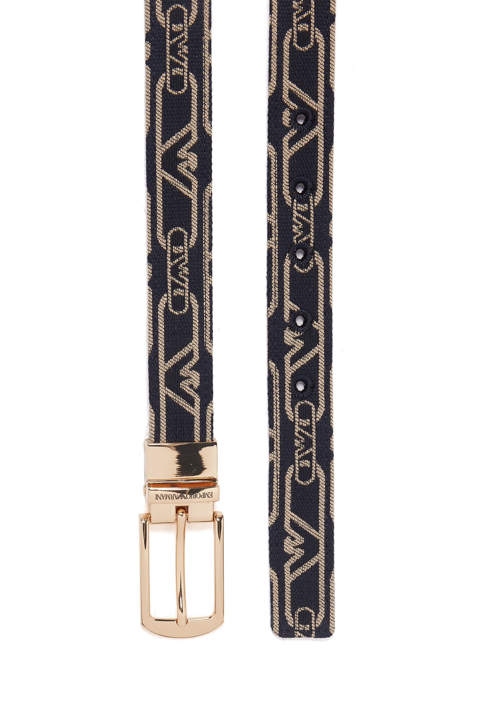 Logo Reversible Leather Belt