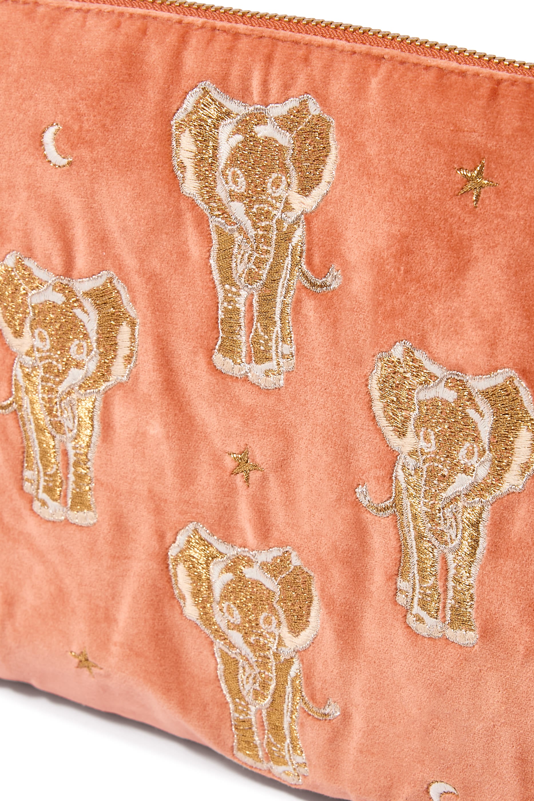 Golden Elephants Everyday Pouch 