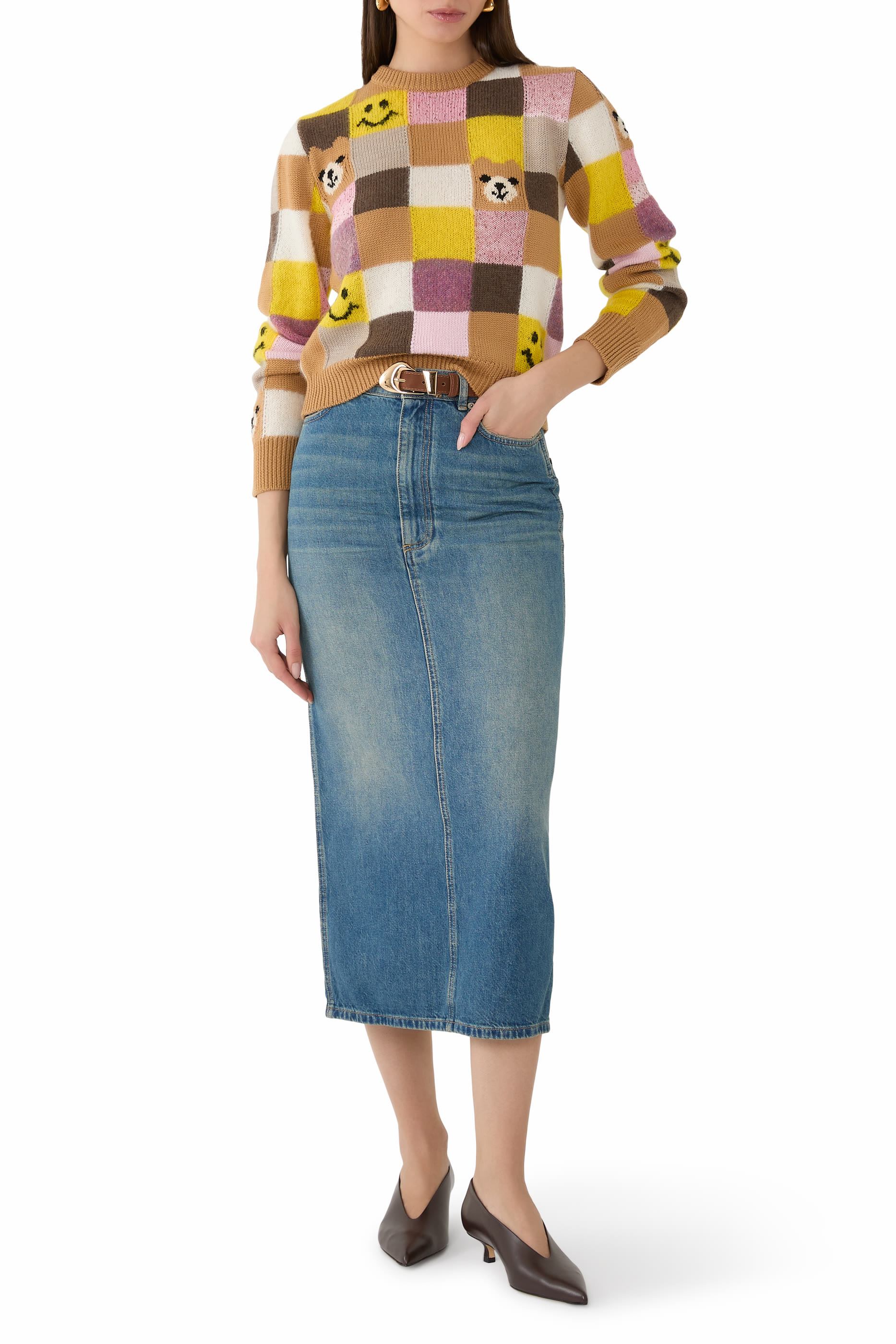 Teddy Bear Wool and Cashmere Blend Pullover