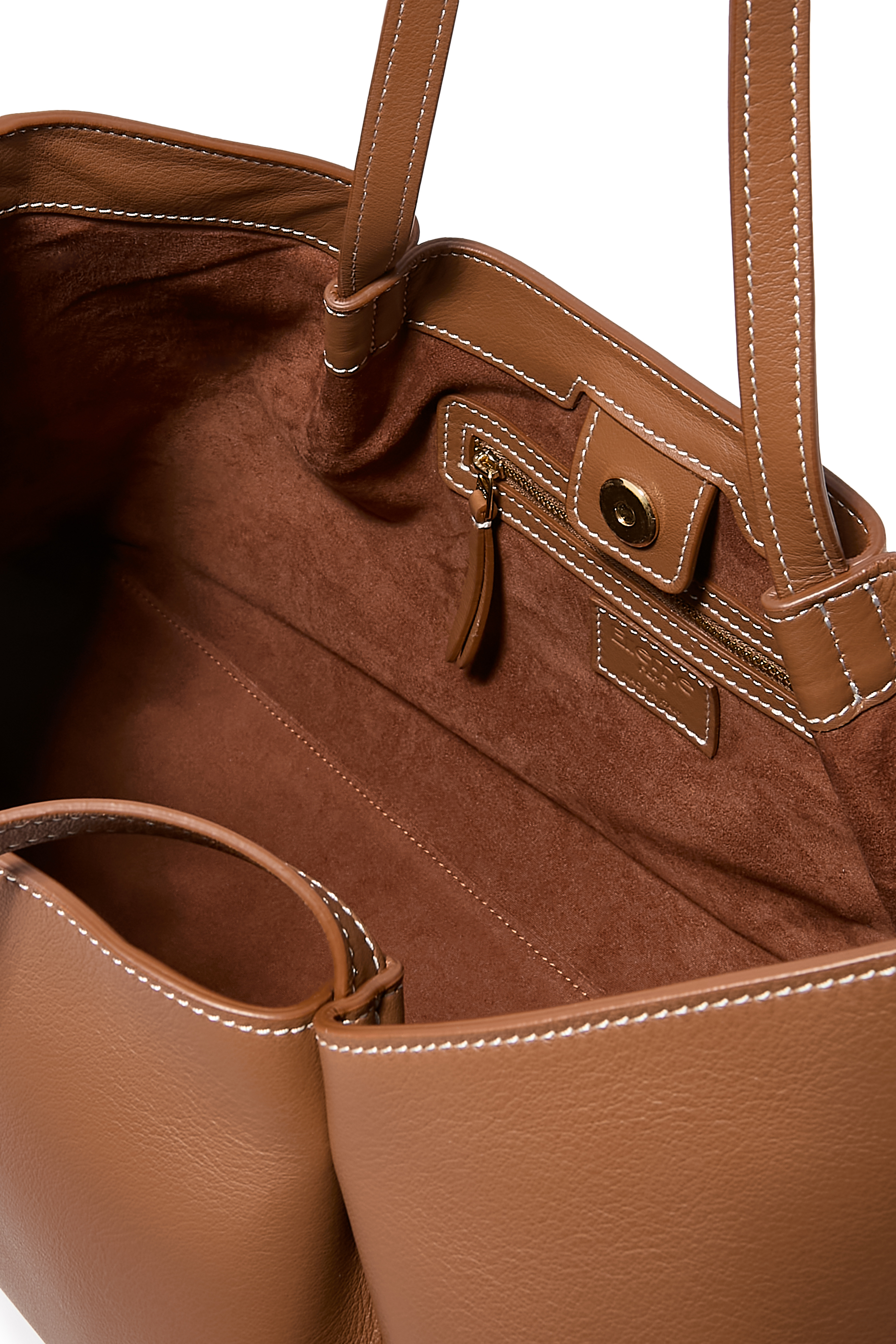 Dimple Leather Tote Bag 