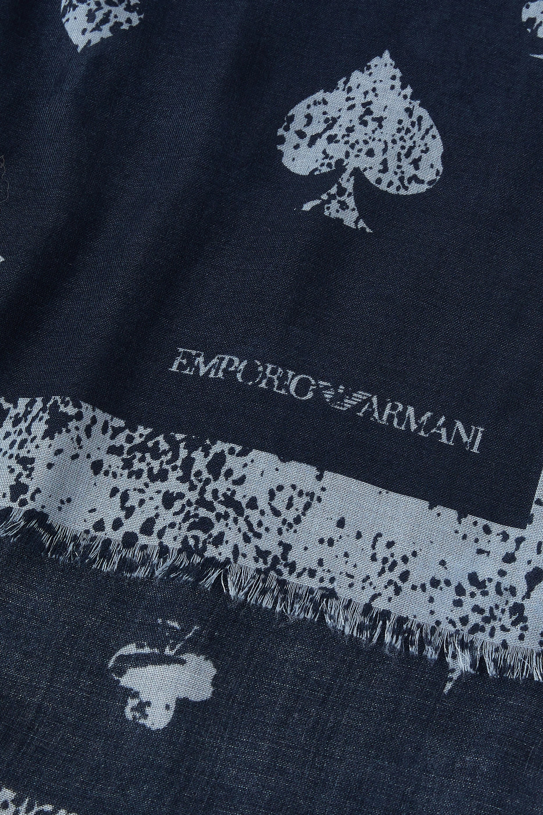 Playing Cards Printed Scarf