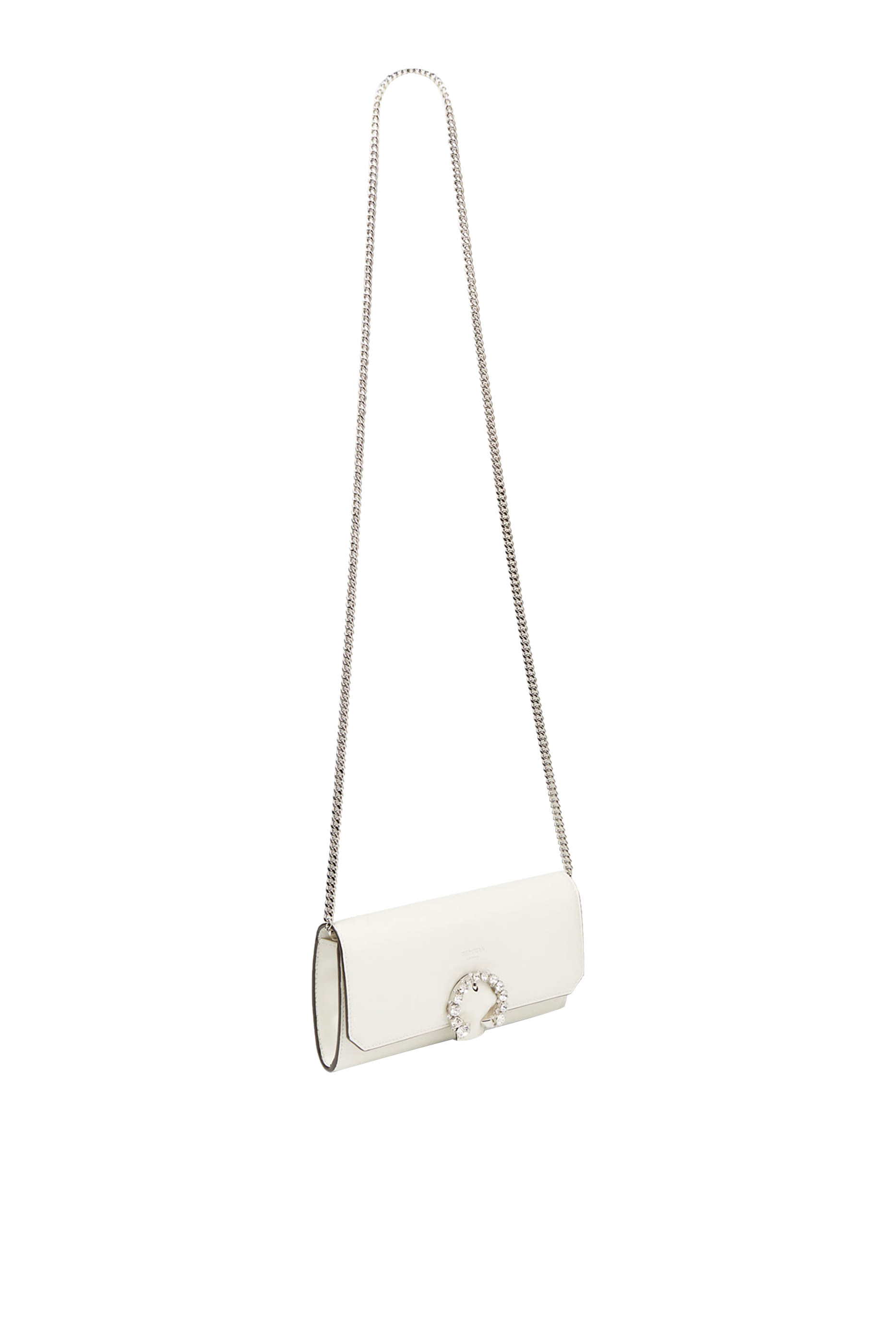 Buckled Wallet With Chain