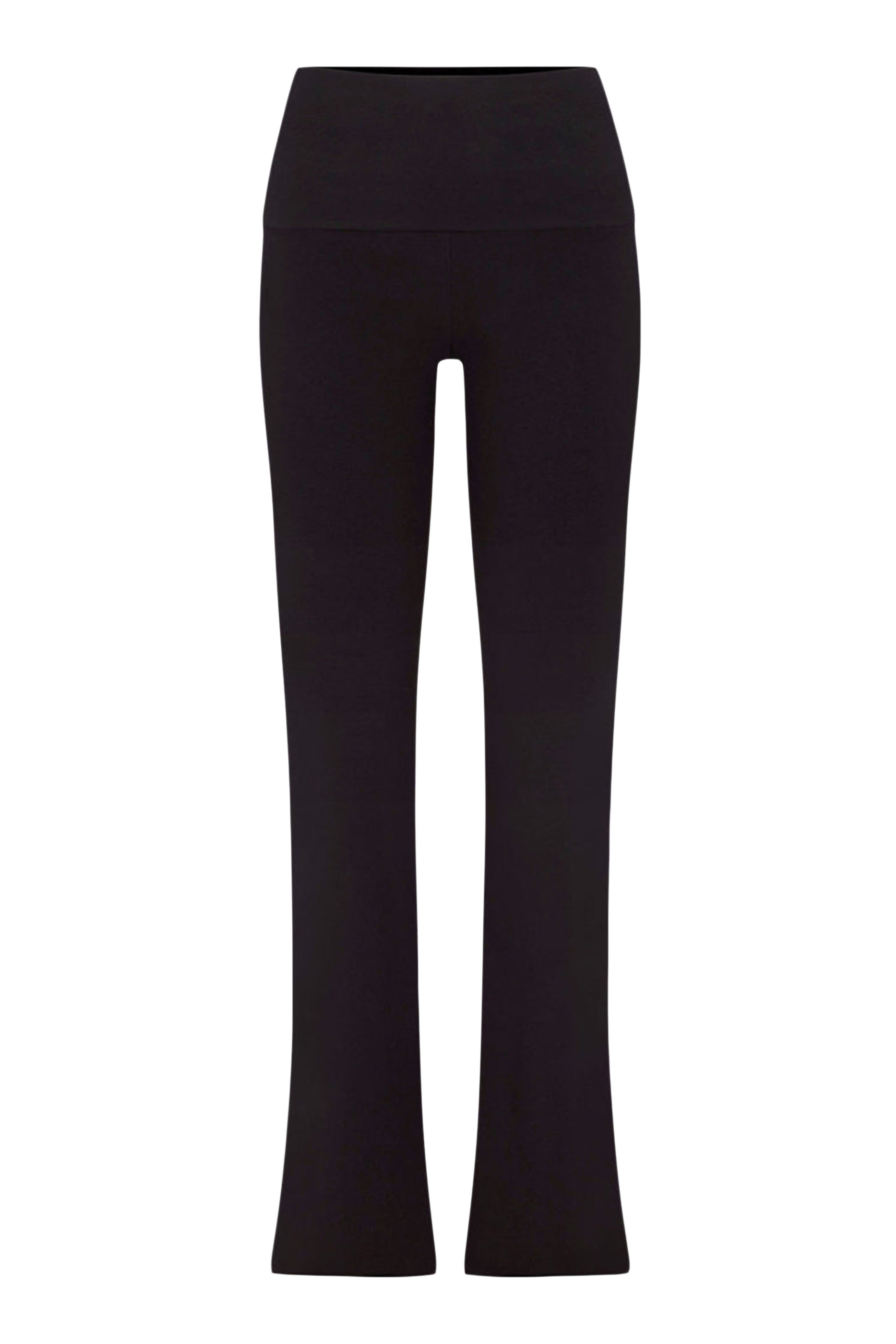  Cotton Jersey Foldover Pants 