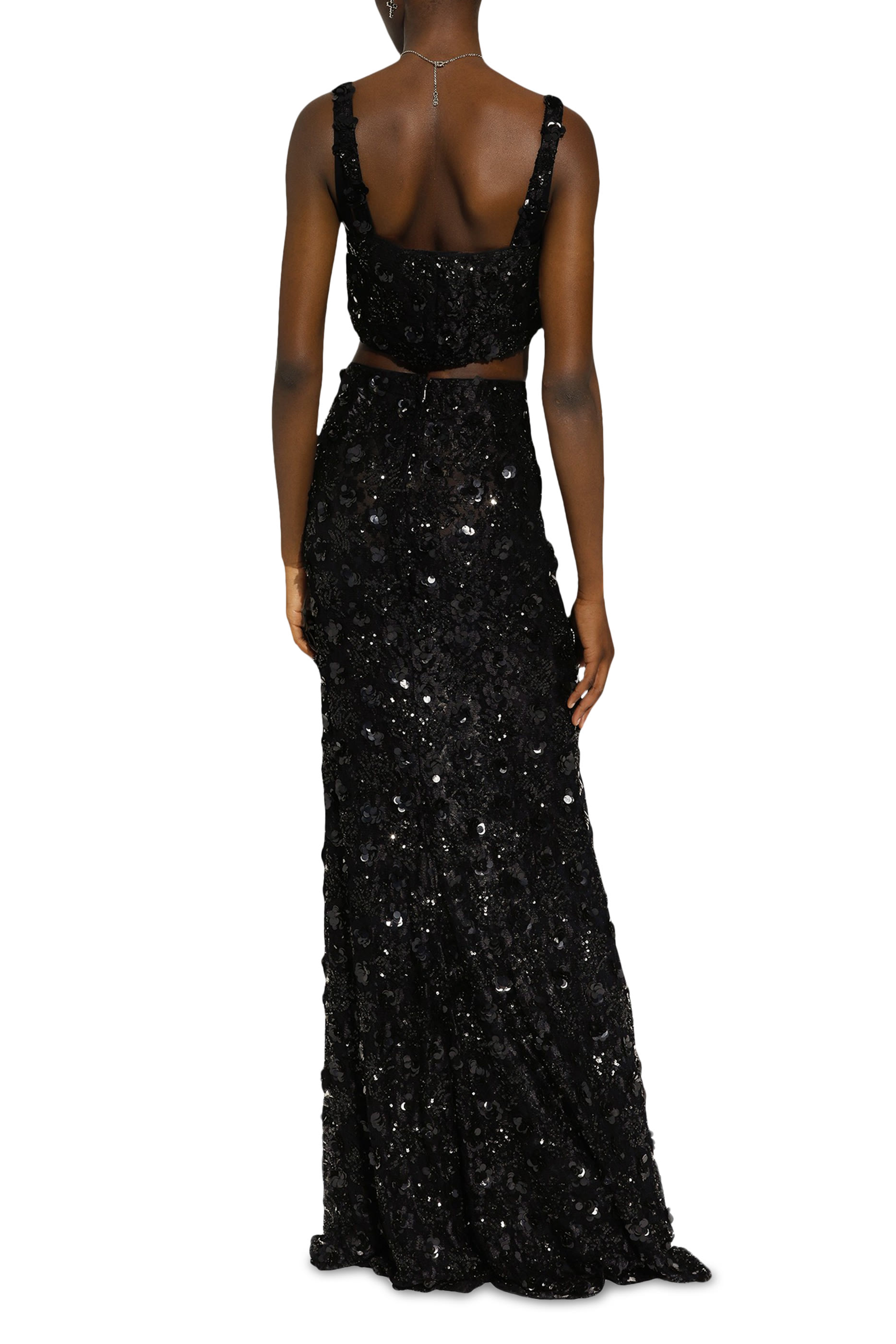 Sequin Embroidery Bralette Top