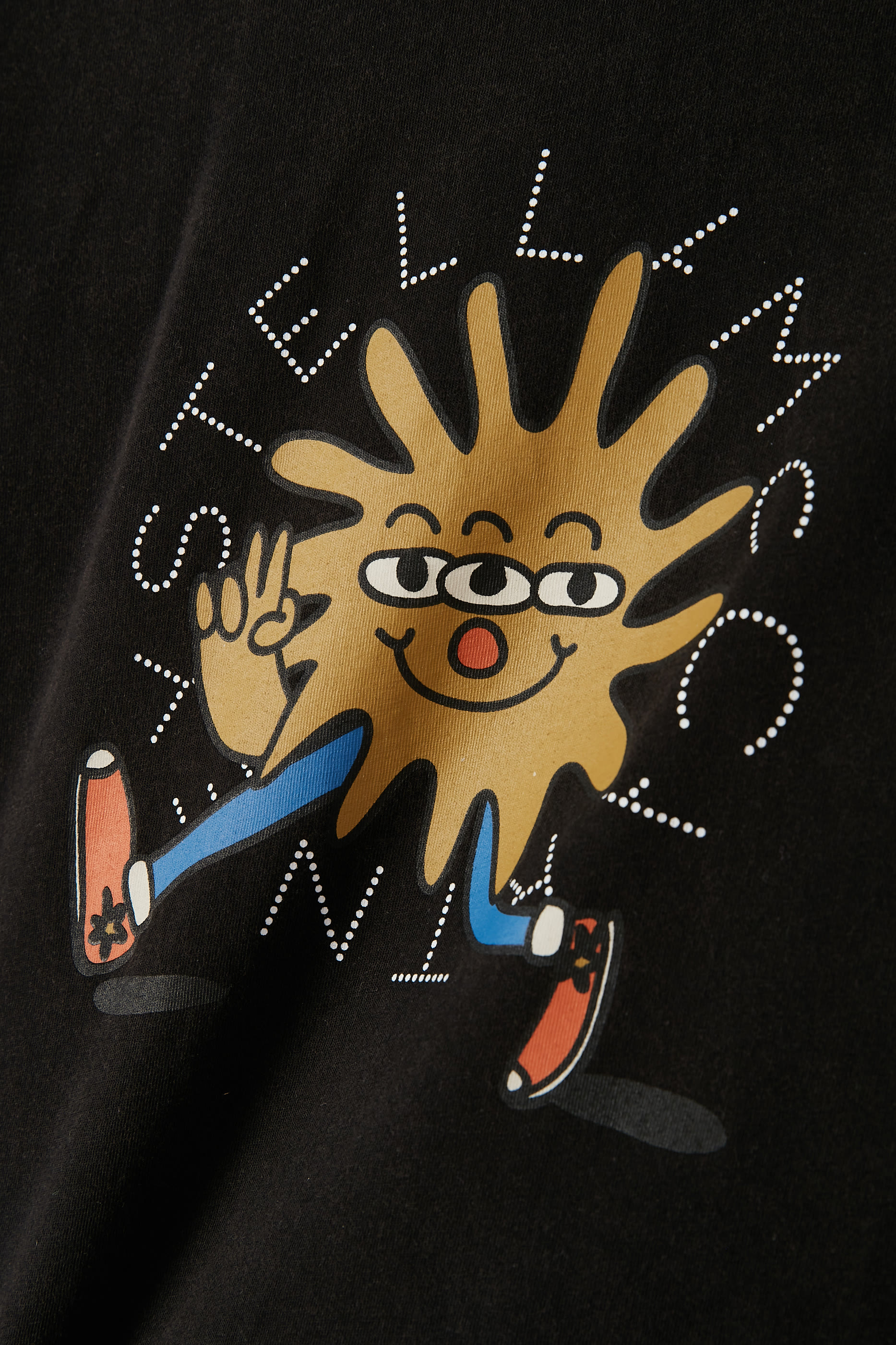 Kids Cosmic Cowboy Graphic Logo T-Shirt