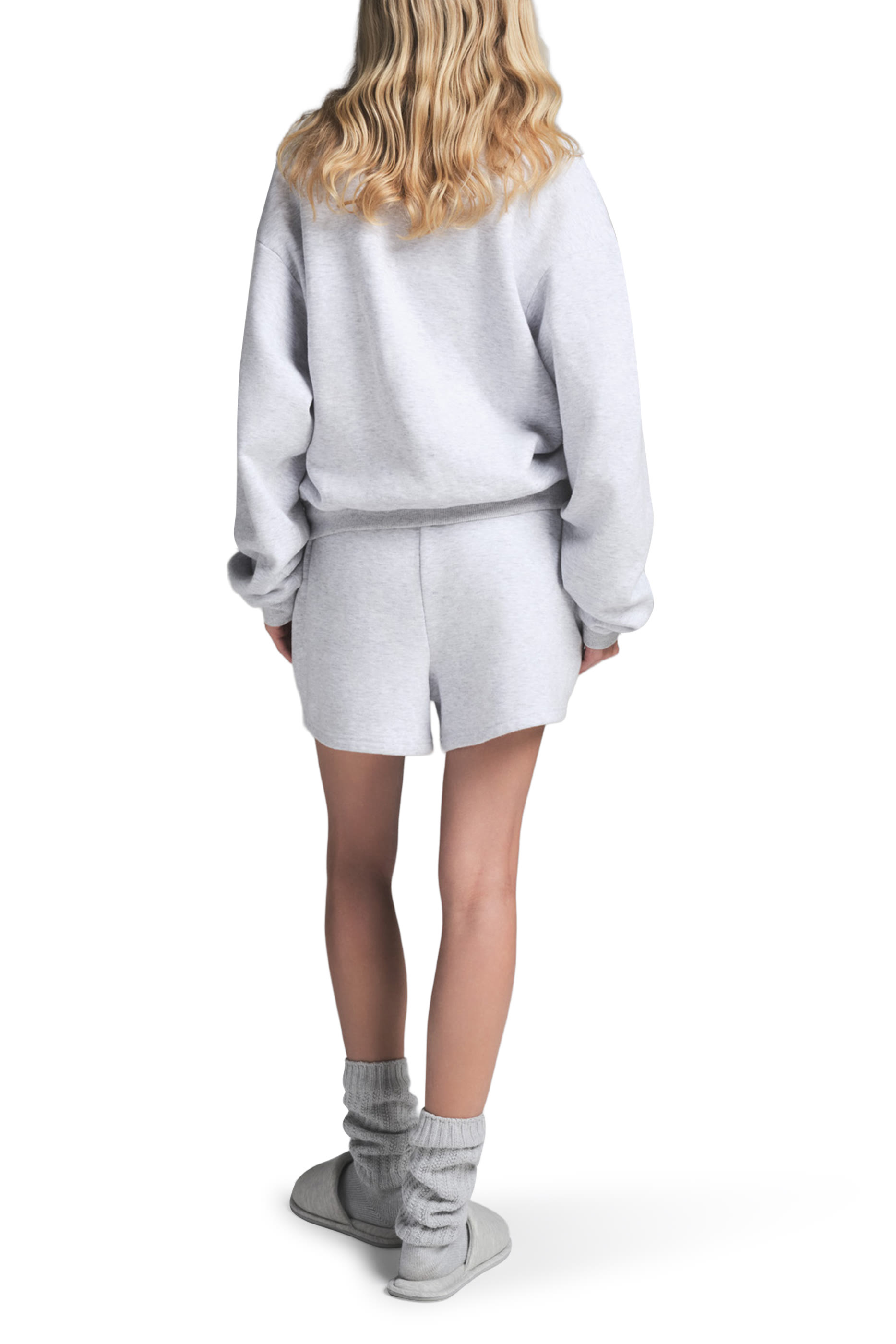 Cotton Fleece Classic Crewneck Sweatshirt 