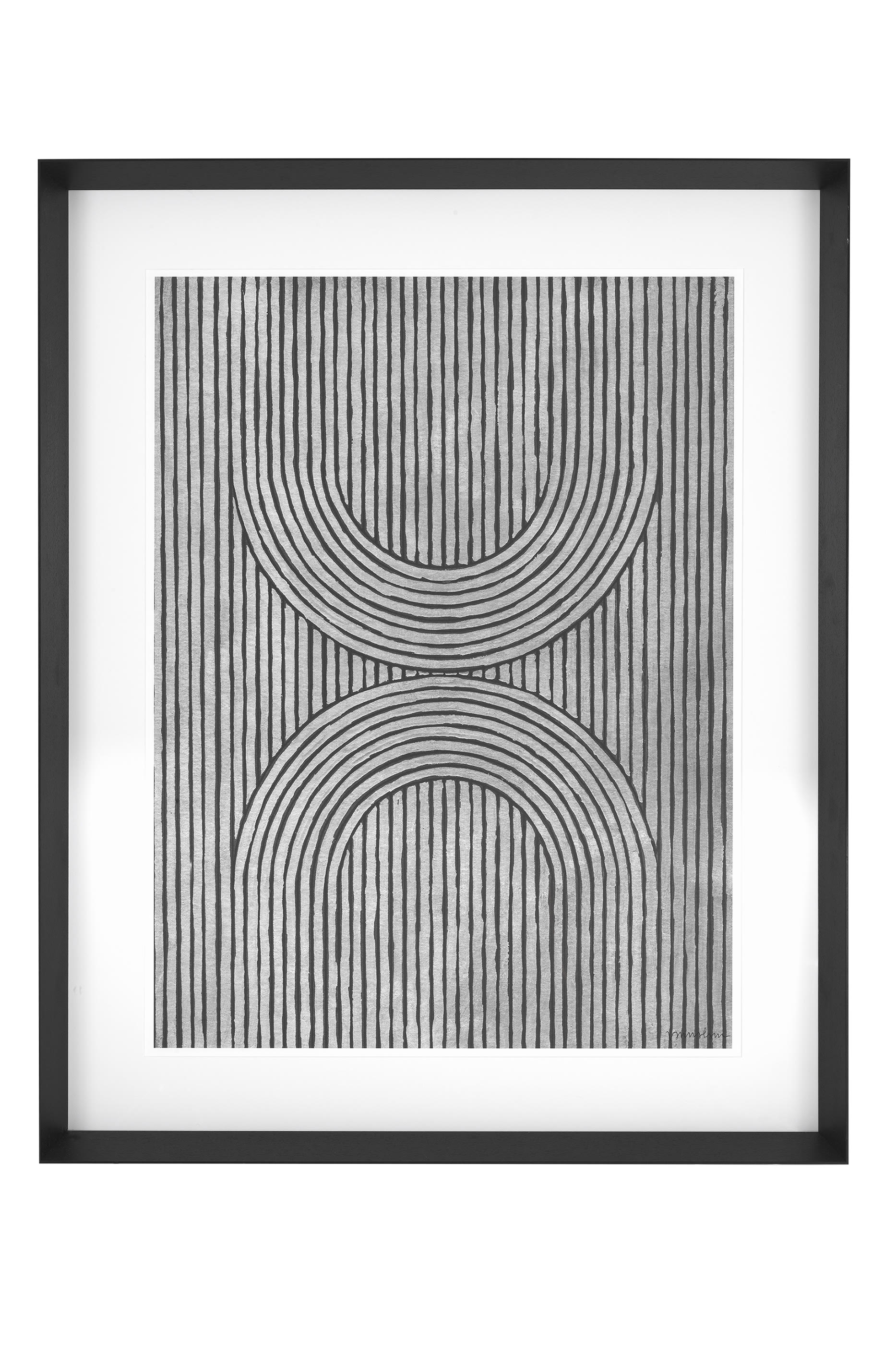 Cedar Grooves Framed Prints, Set Of 2