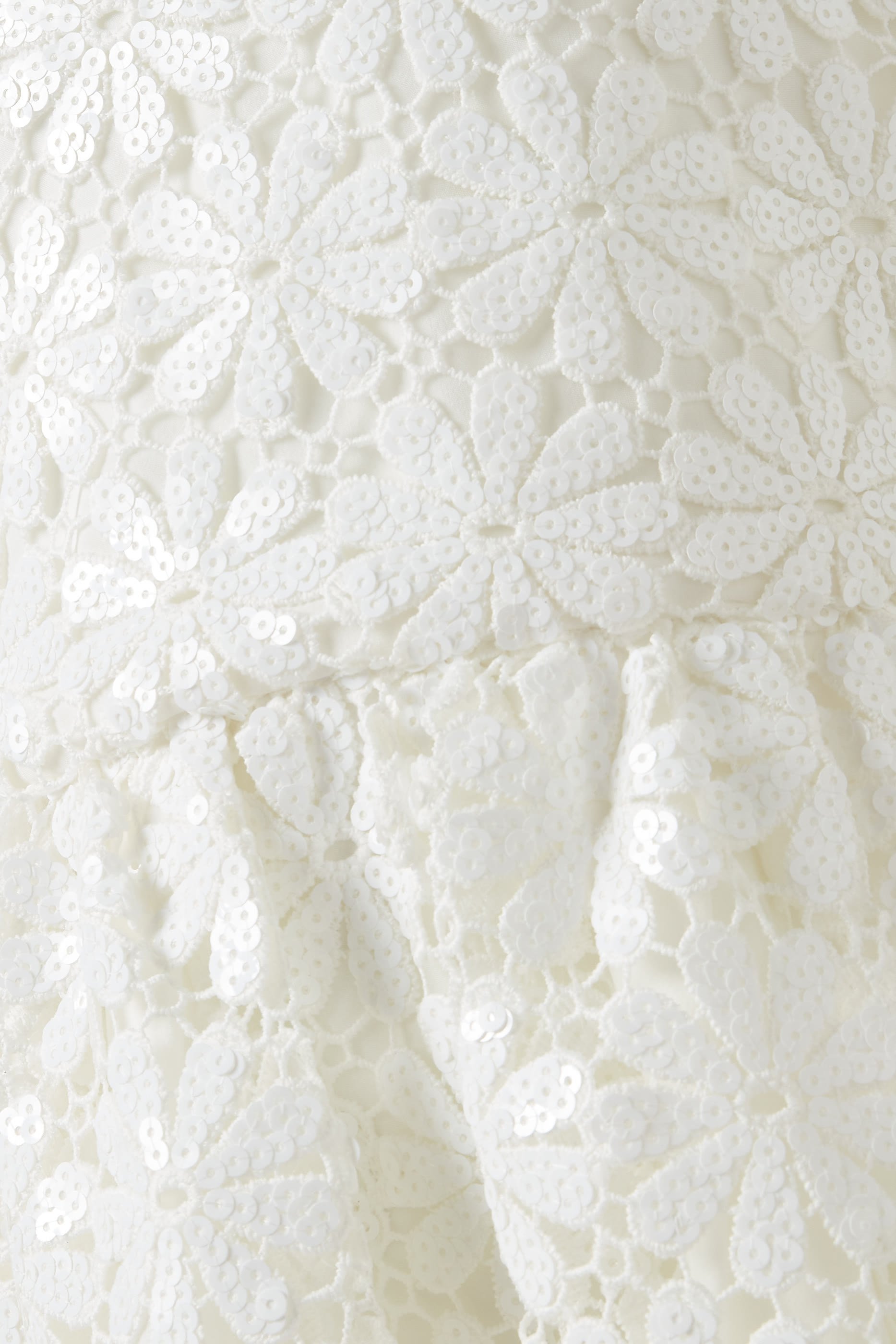 Kids Sequin Guipure Dress