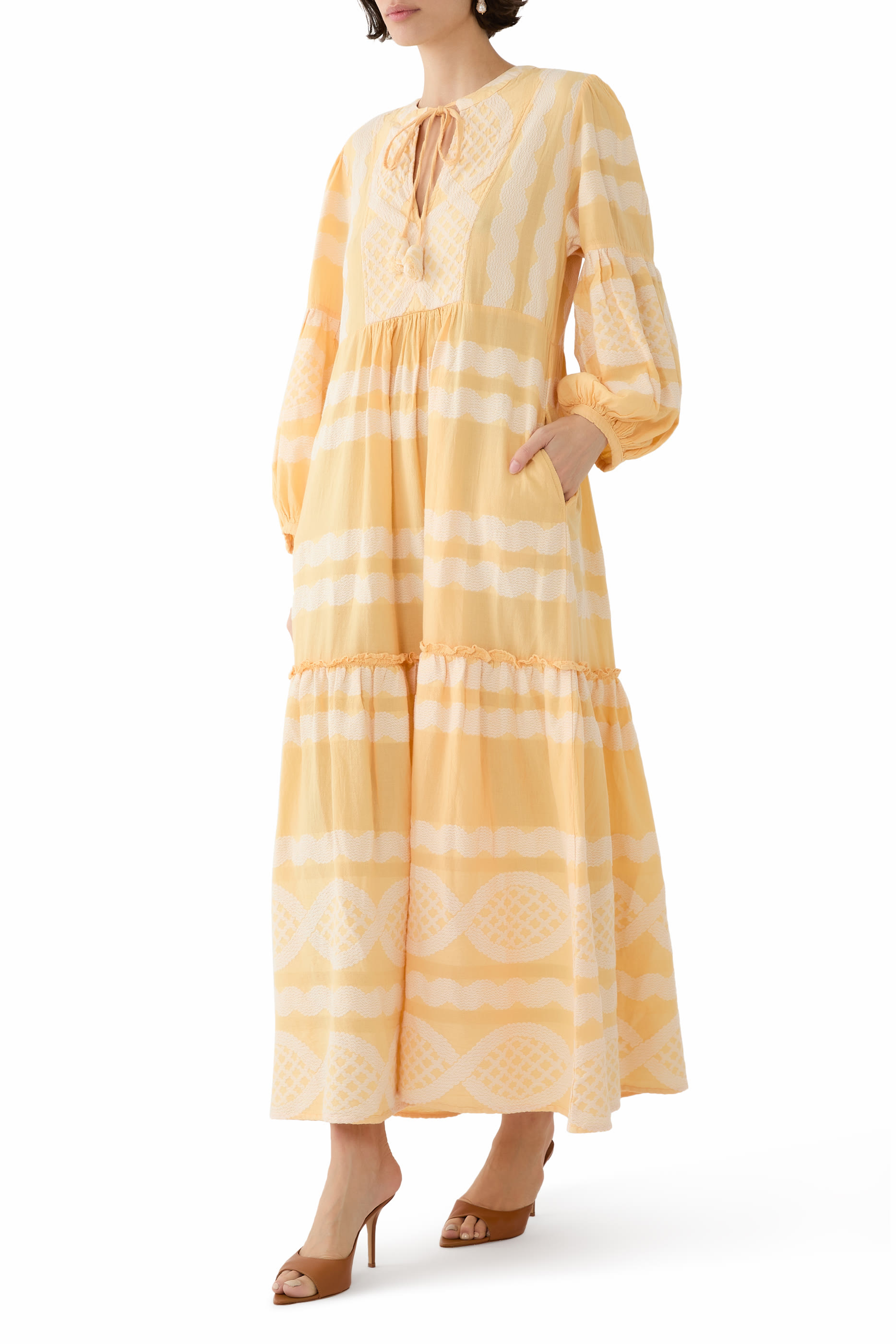 Zakar Printed Maxi Dress