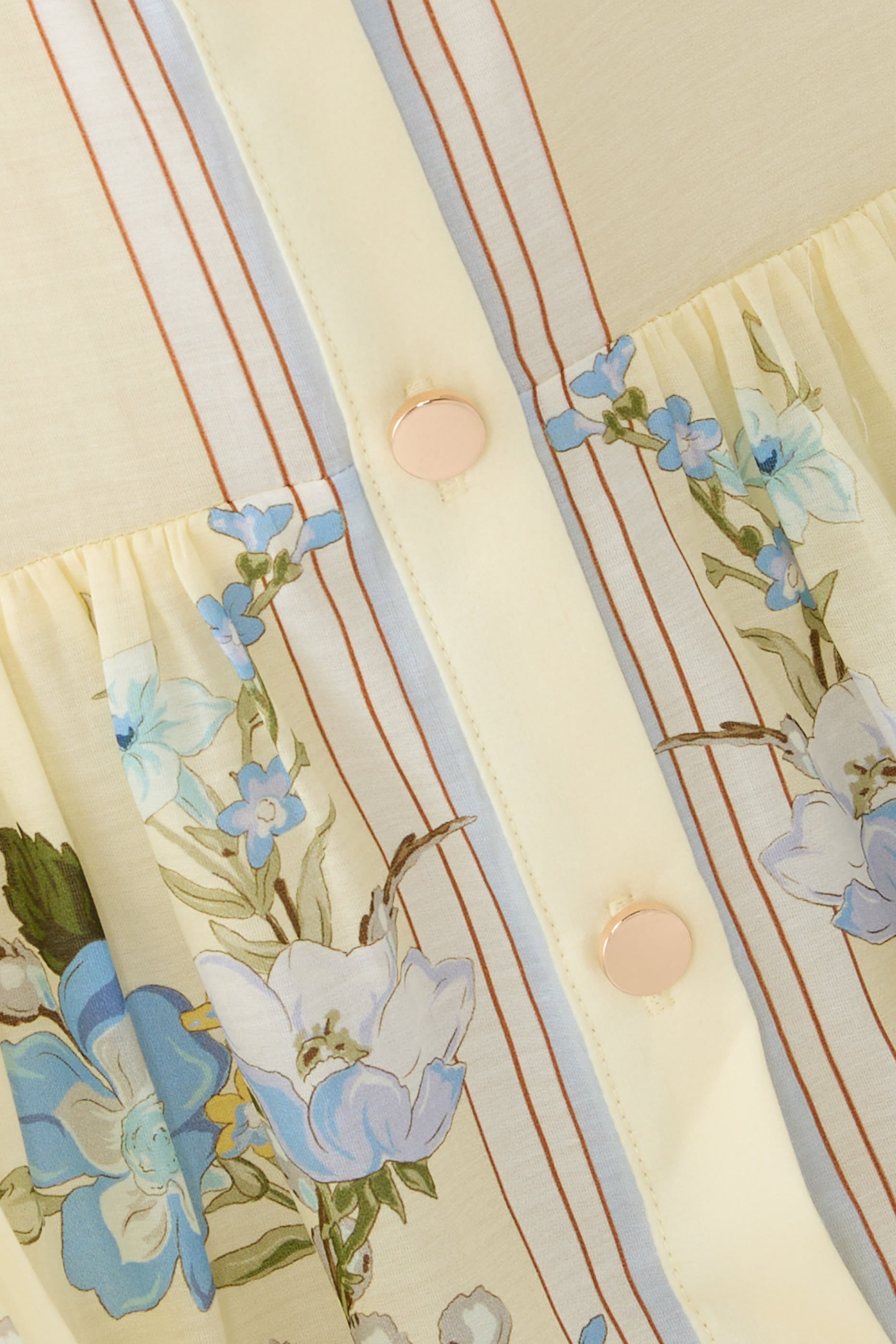  Floral Organza Mini Dress