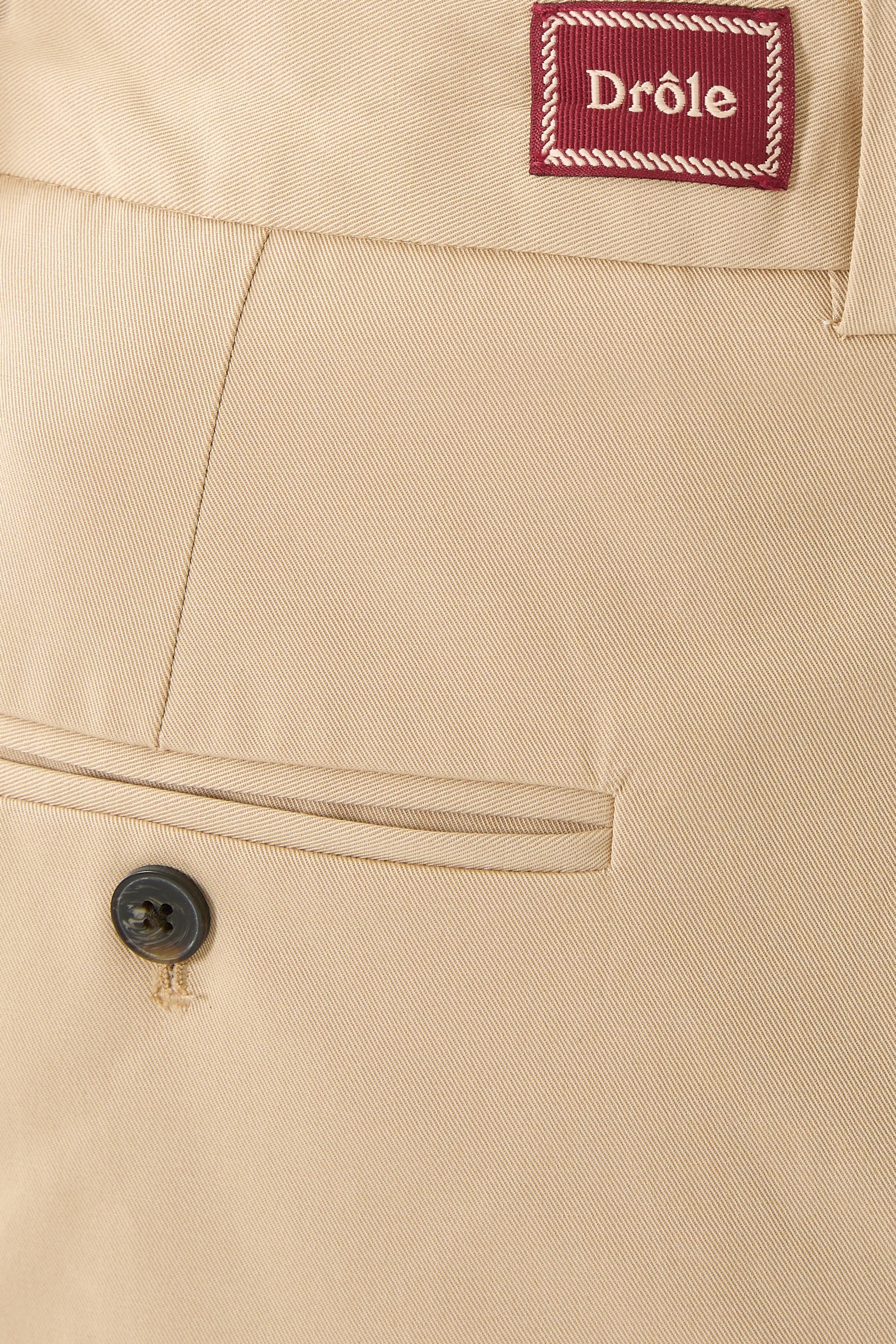 Cropped Cotton Pants