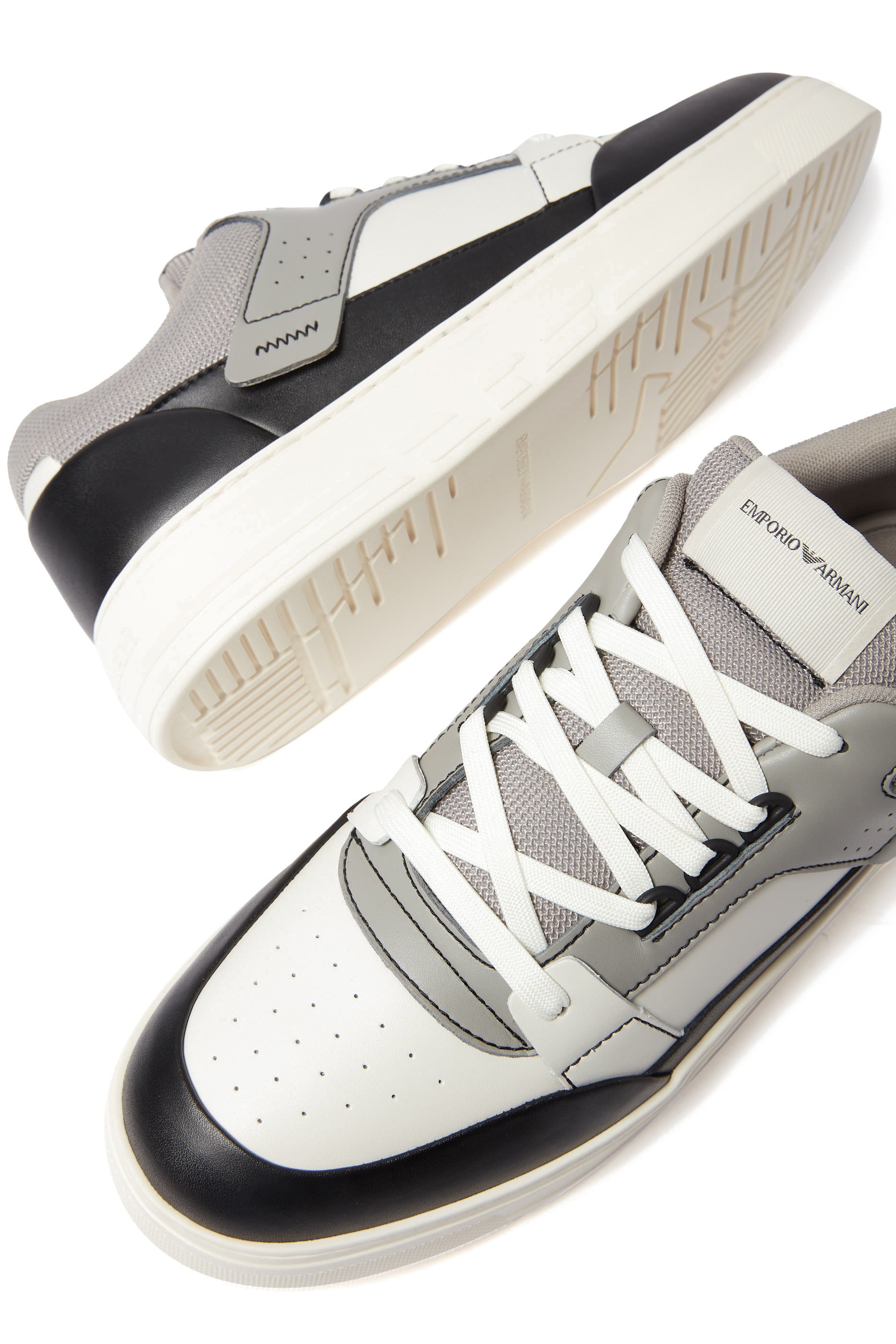 Logo Leather Sneakers