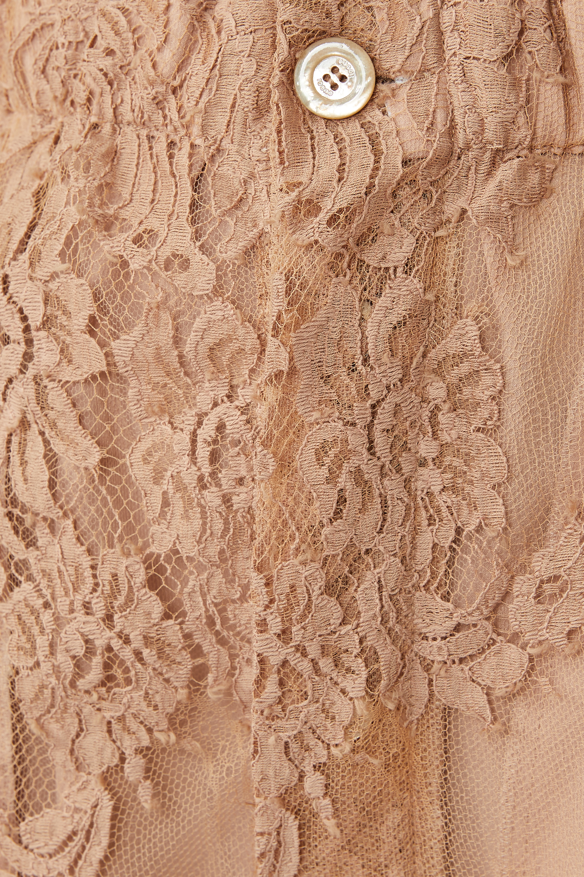 Floral Cotton Lace Pants
