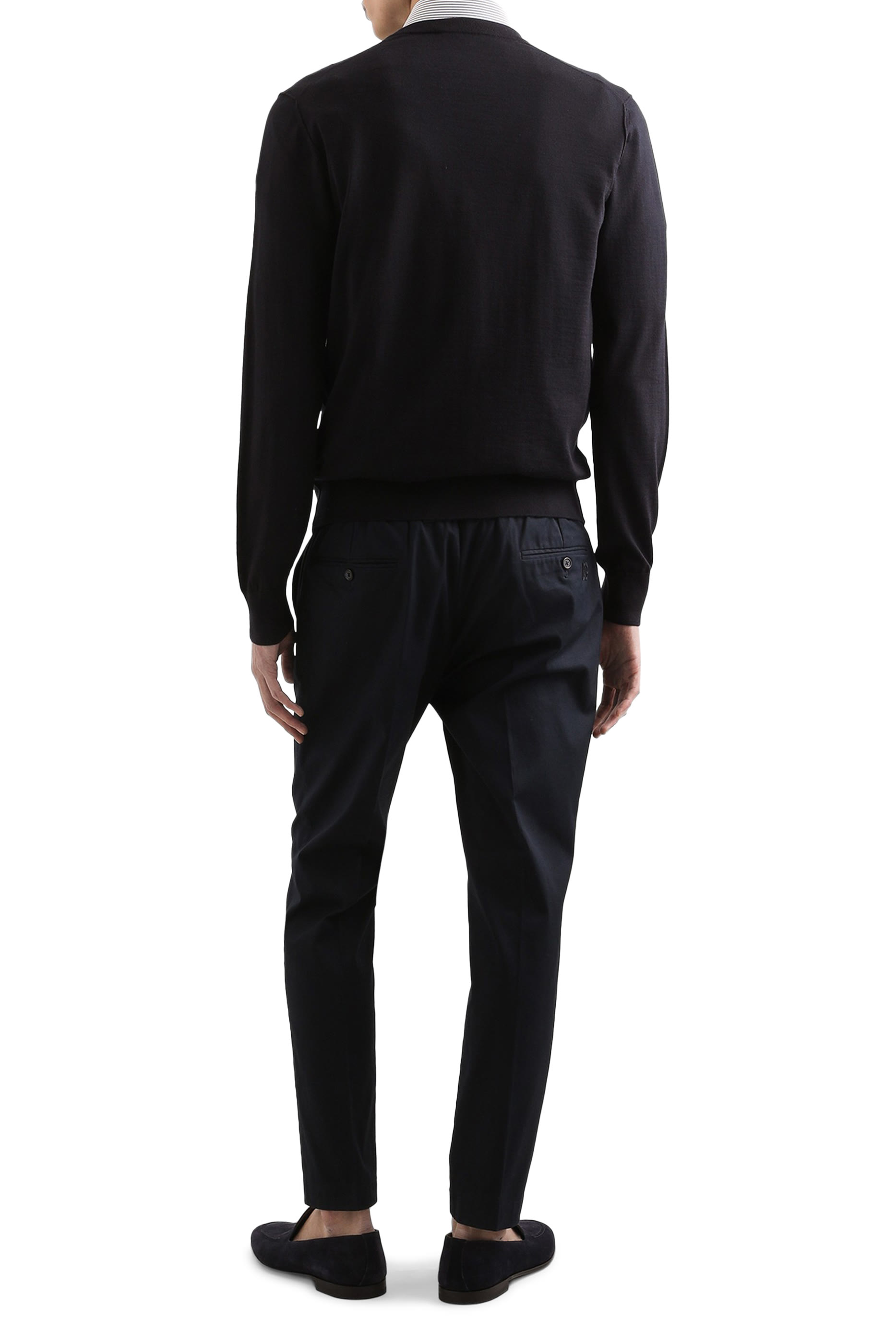 Gabardine Cotton Trousers