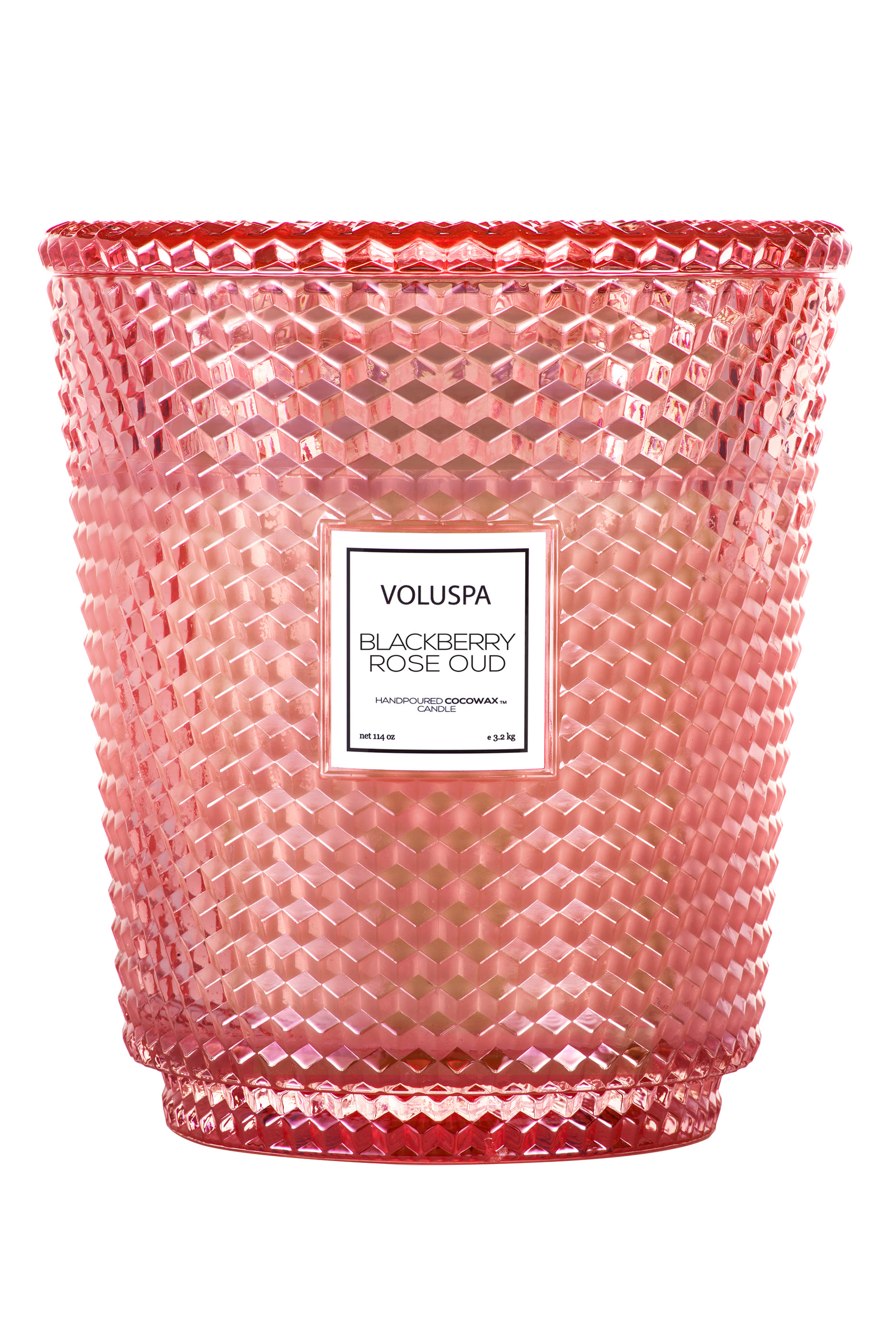 Blackberry Rose Oud 5 Wick Hearth Candle