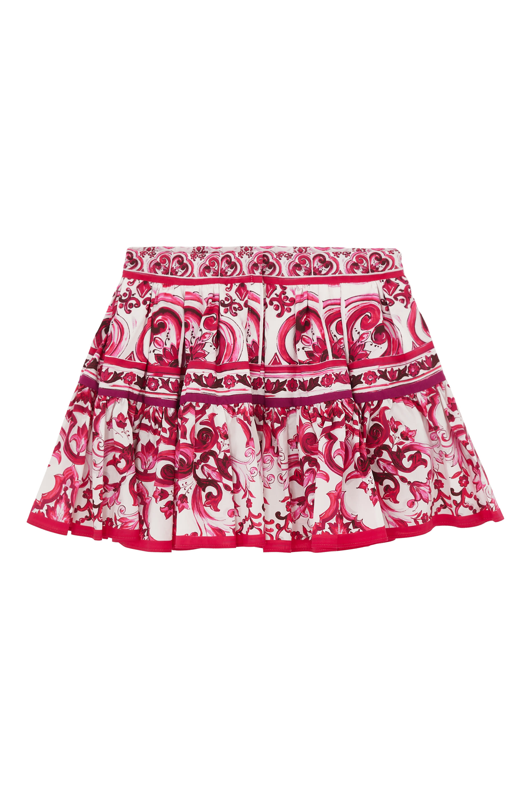 Kids Cotton Majolica Skirt