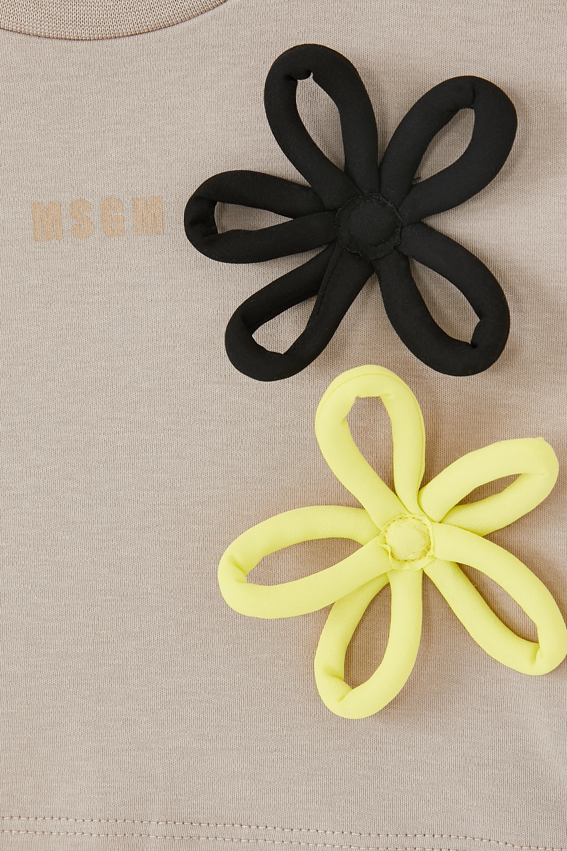 Kids Cropped Cotton T-Shirt