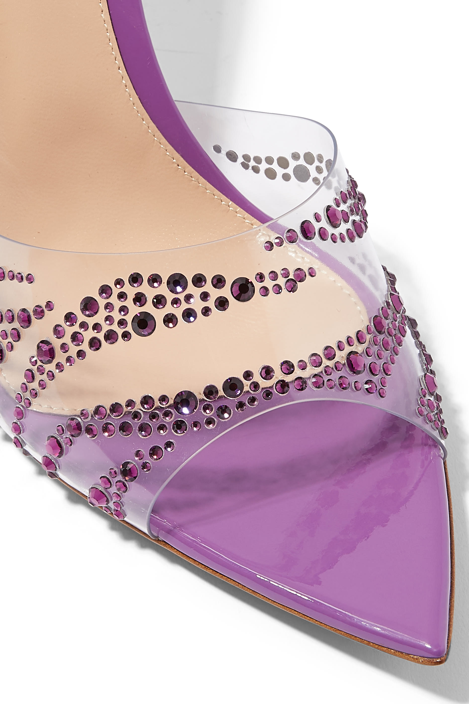 Elle Zebra 100 Leather Mules