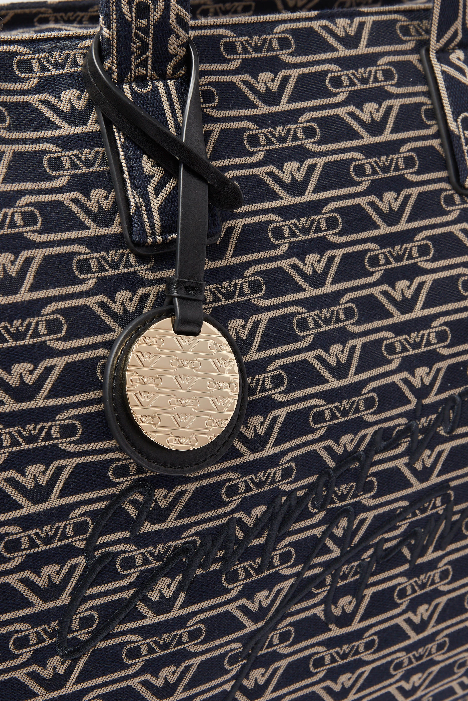 All-Over Monogram Oversized Shopper Bag