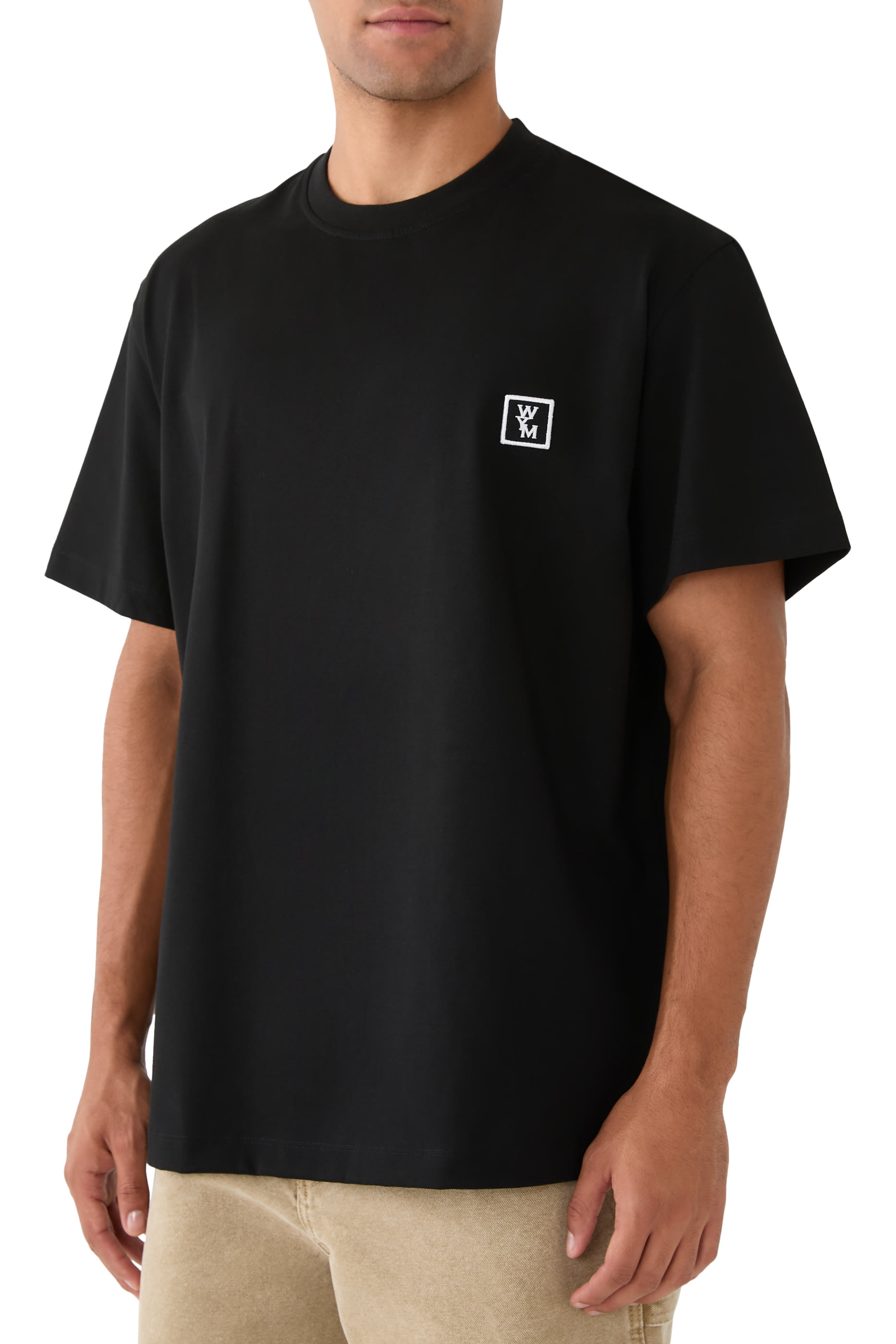 Back Logo Cotton T-Shirt 