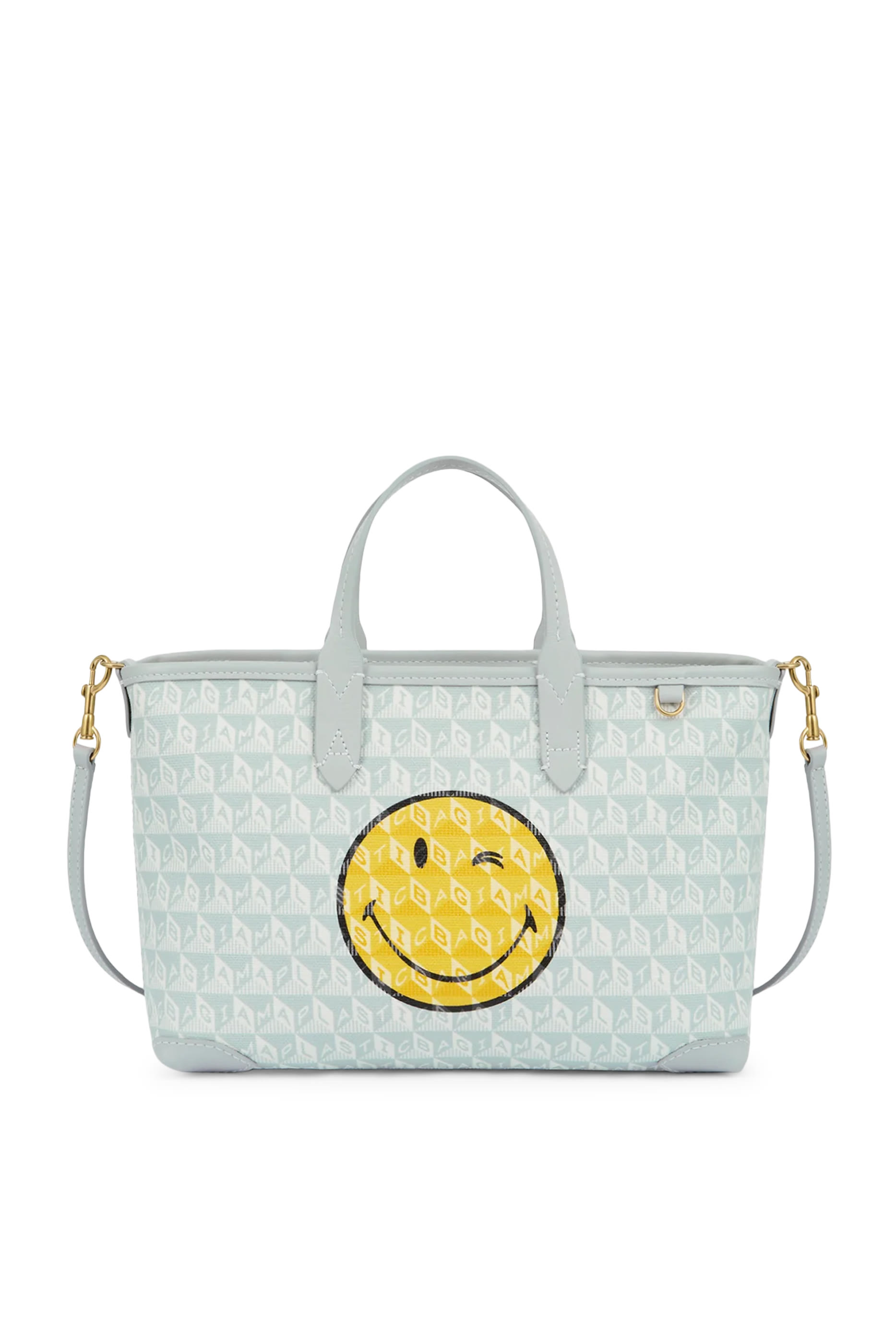 I Am A Plastic Bag Wink Zipped Tote 