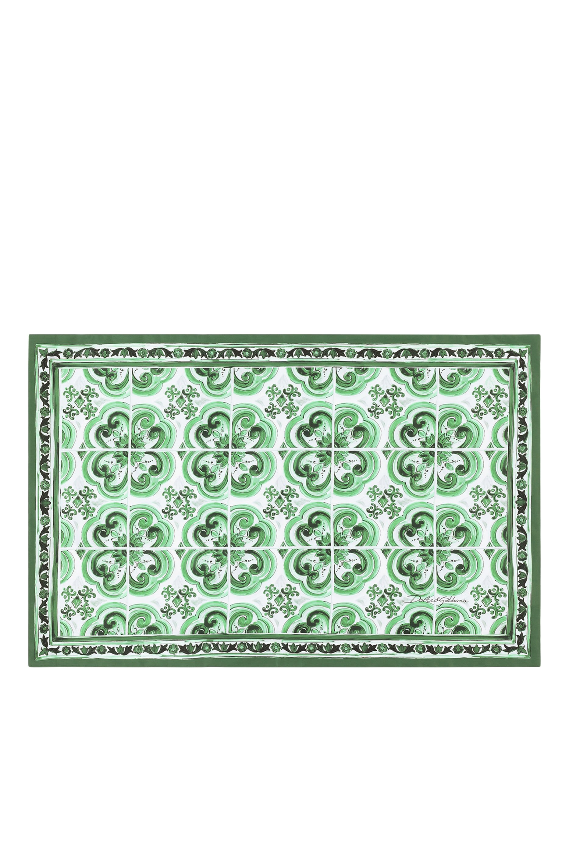 Maiolica Verde Pillowcase - Set of 2