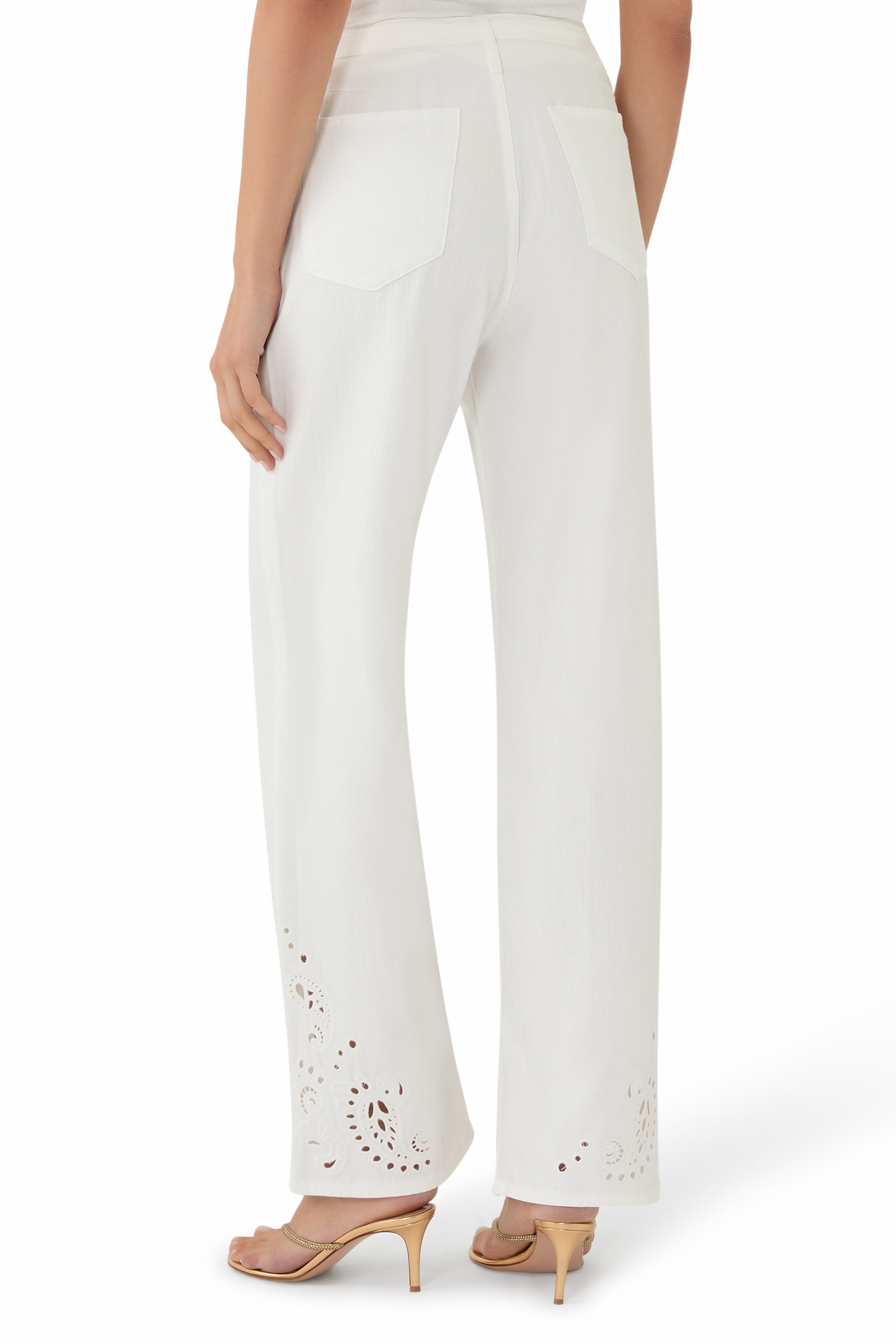 Phoebe Denim Beach Pants