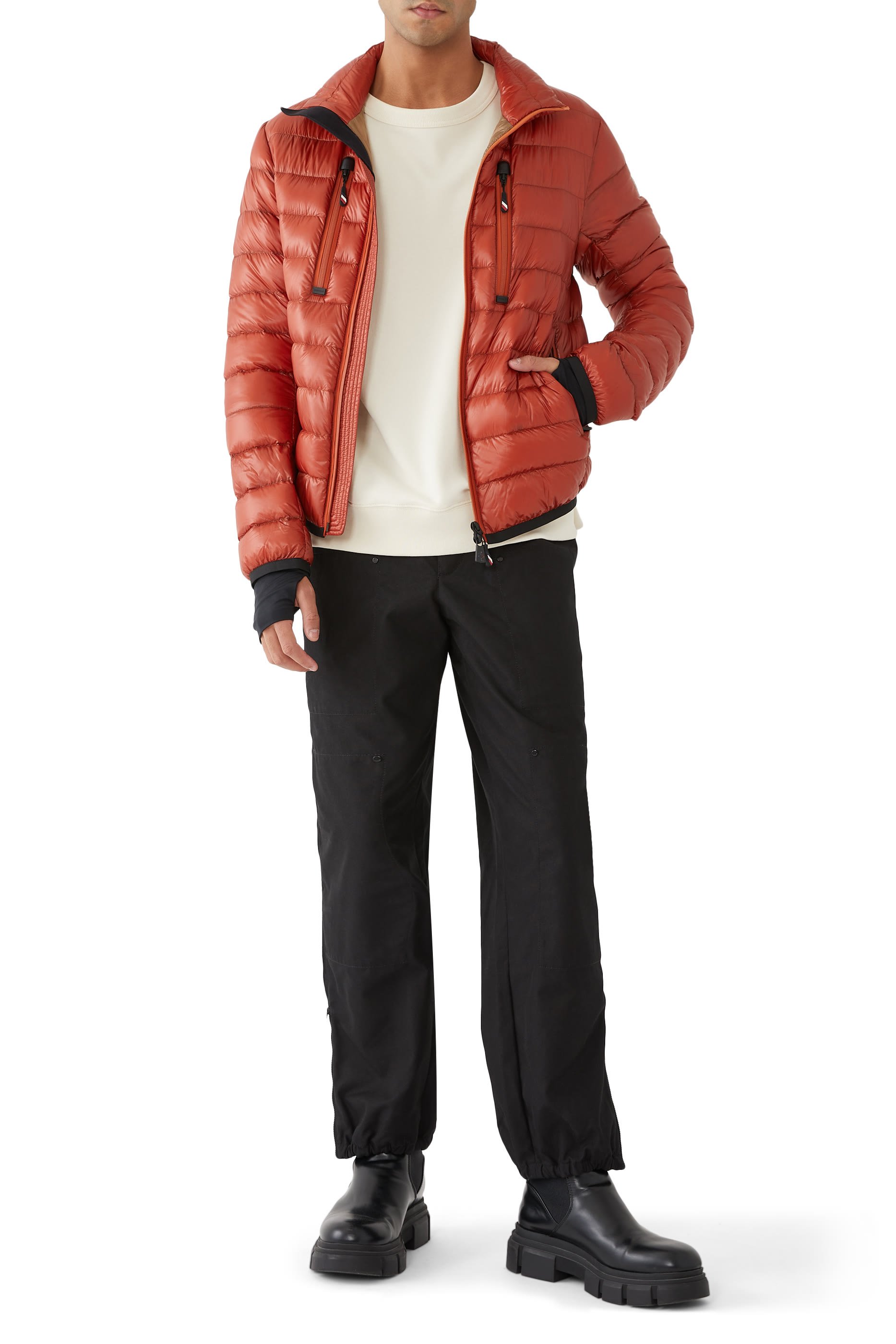 Embroidered Logo Cotton Jogging Trousers