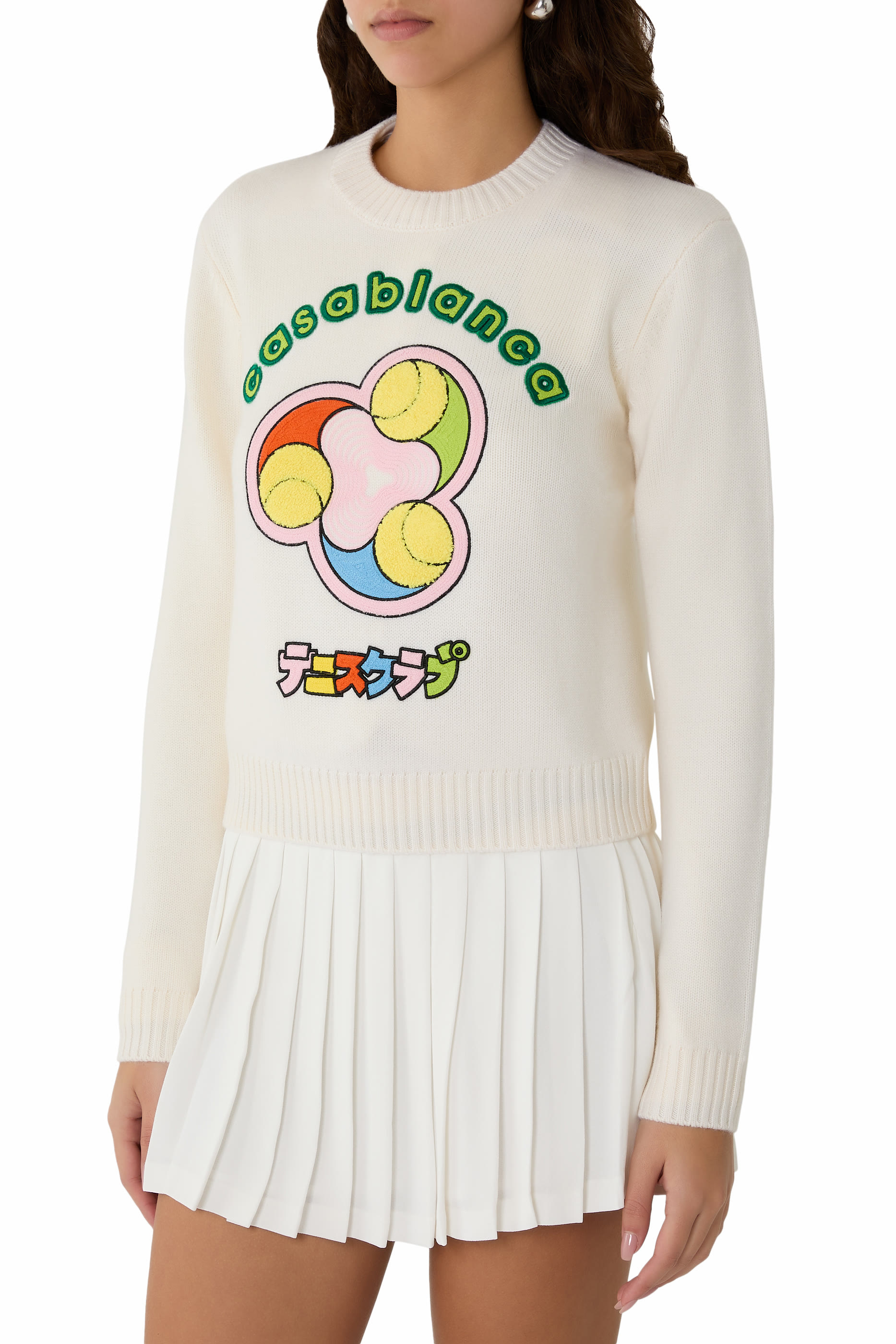 Tennis Ball Crewneck Sweatshirt