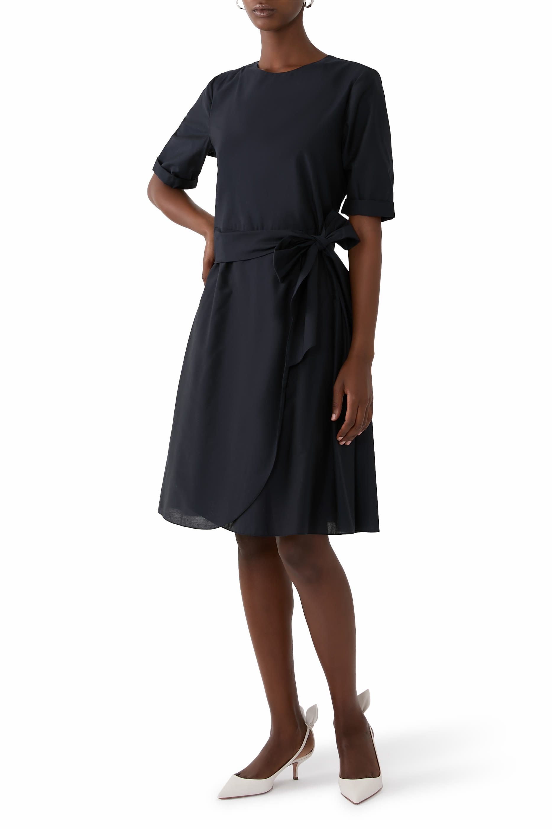 Icon Side-Tie Mini Dress