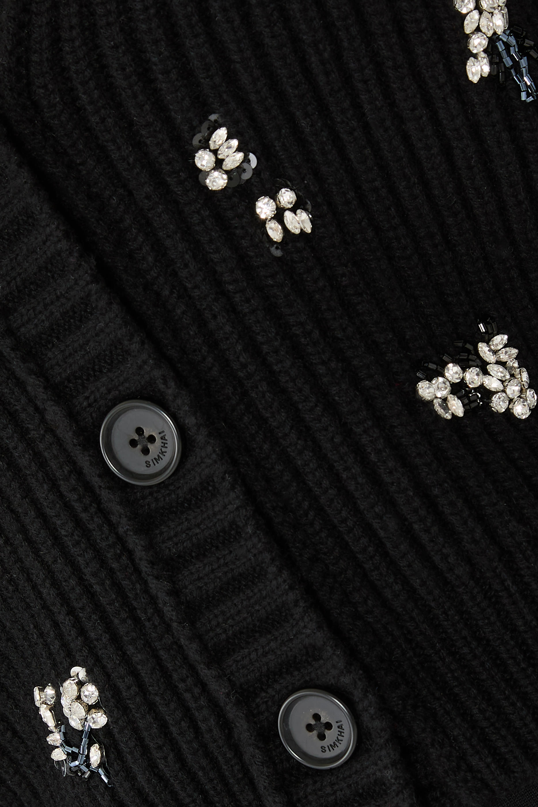 Novah Embellished Knit Cardigan